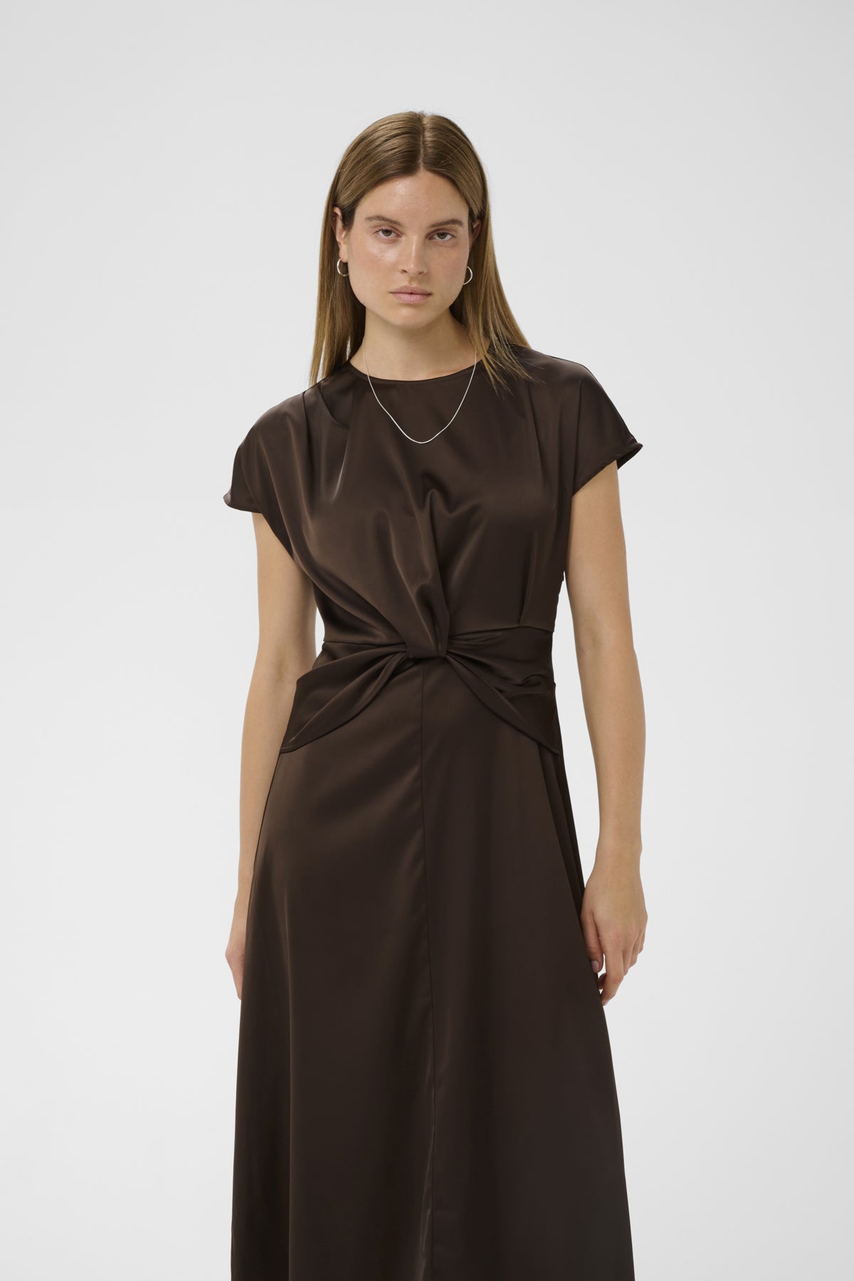 Inwear mekko LakeIW Midi Dress, Coffee Bean