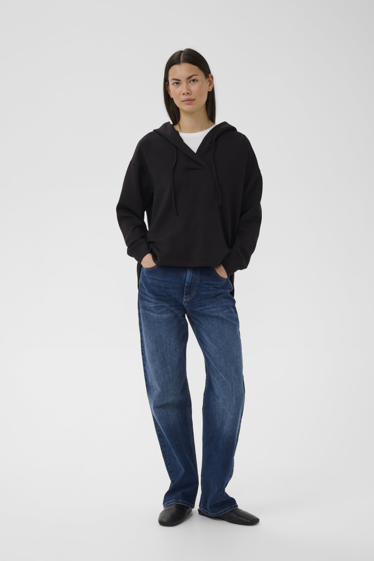 Inwear naisten huppari Simiiw Vincent hoodie, Black