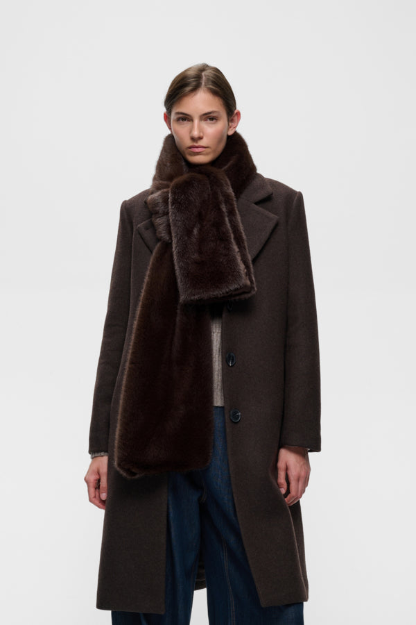 InWear naisten huivi Zabelleiw Scarf, Chocolate Brown