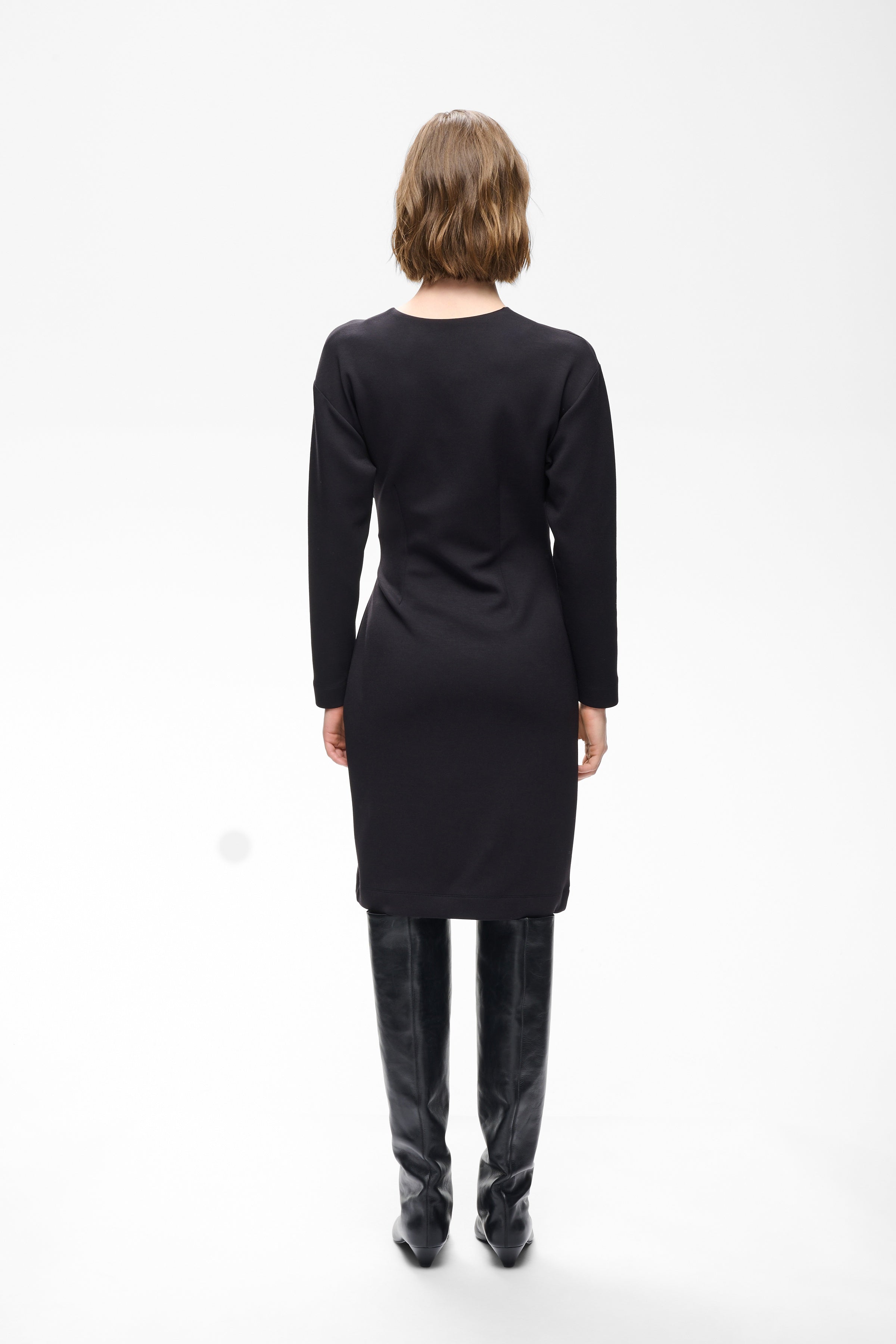 InWear naisten mekko Aggieiw Vincent Knot Dress, Black