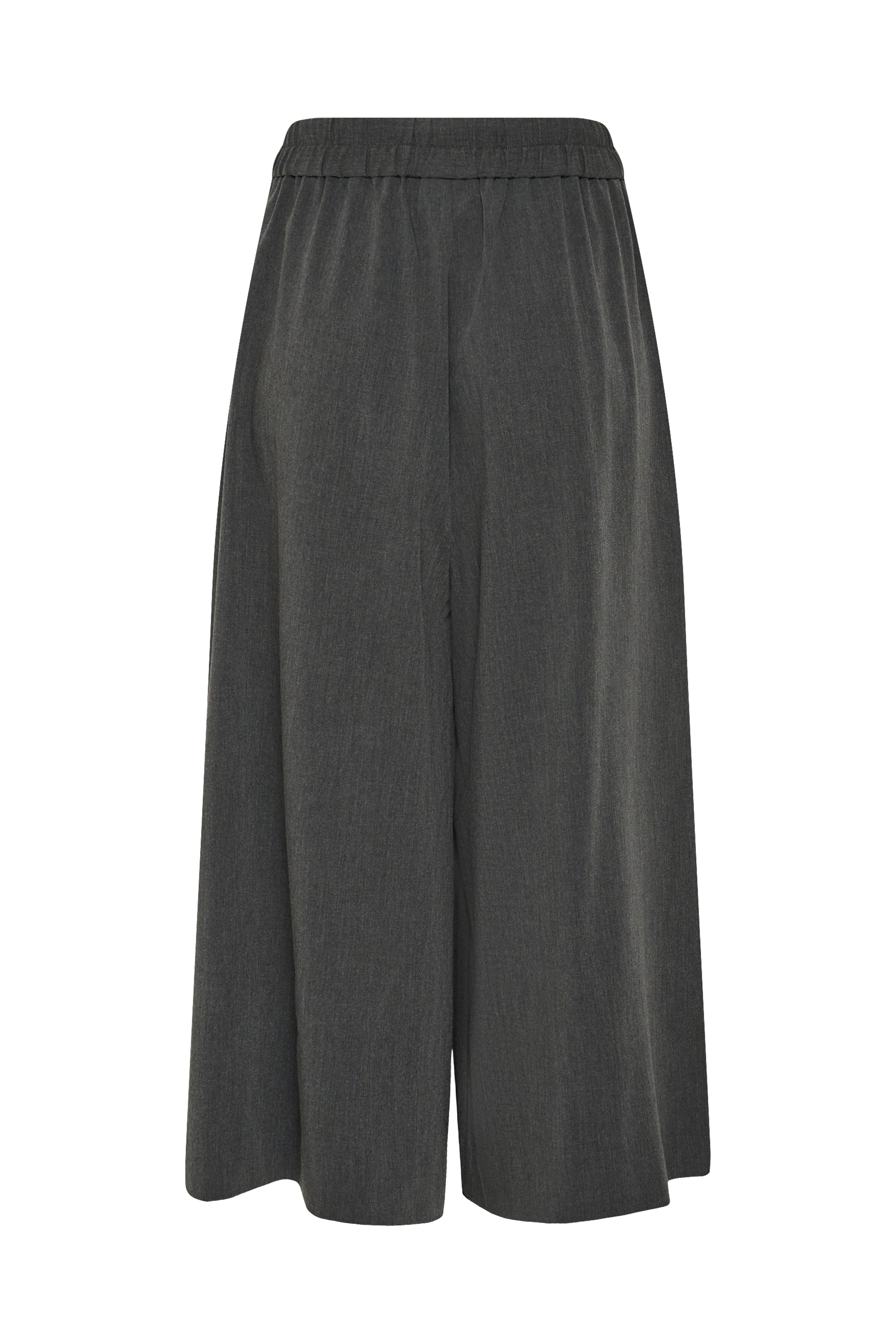 InWear naisten kangashousut CleohIW Skirtpant, Dark Grey Melange