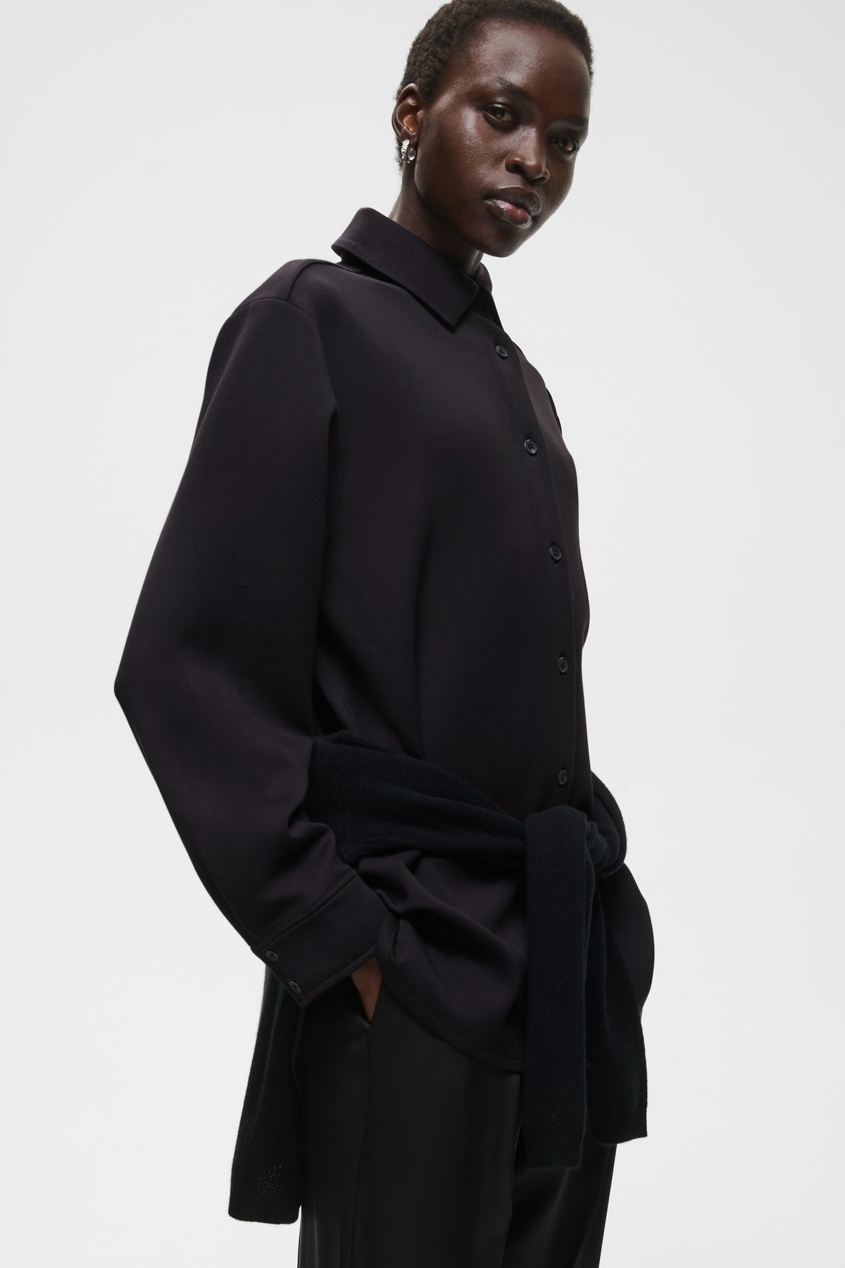 InWear naisten paitapusero Bayaiw Vincent Shirt, musta