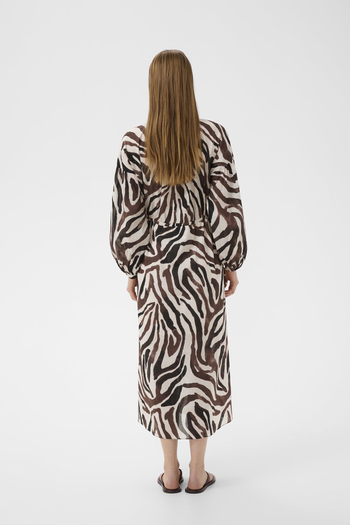 Inwear mekko RosalieIW Drawstring Dress, Haze Zebrah