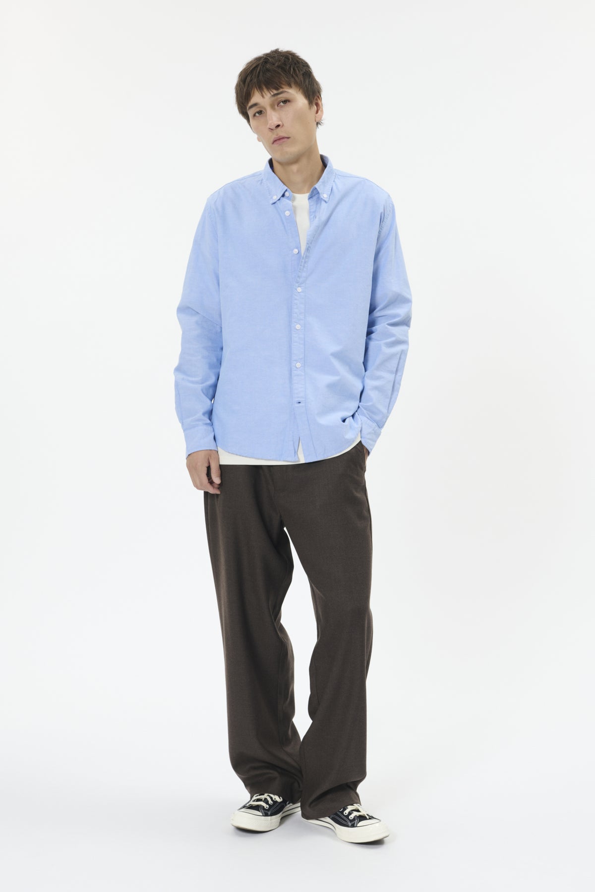 MATINIQUE Miesten Kauluspaita Jude Oxford, Chambrey Blue