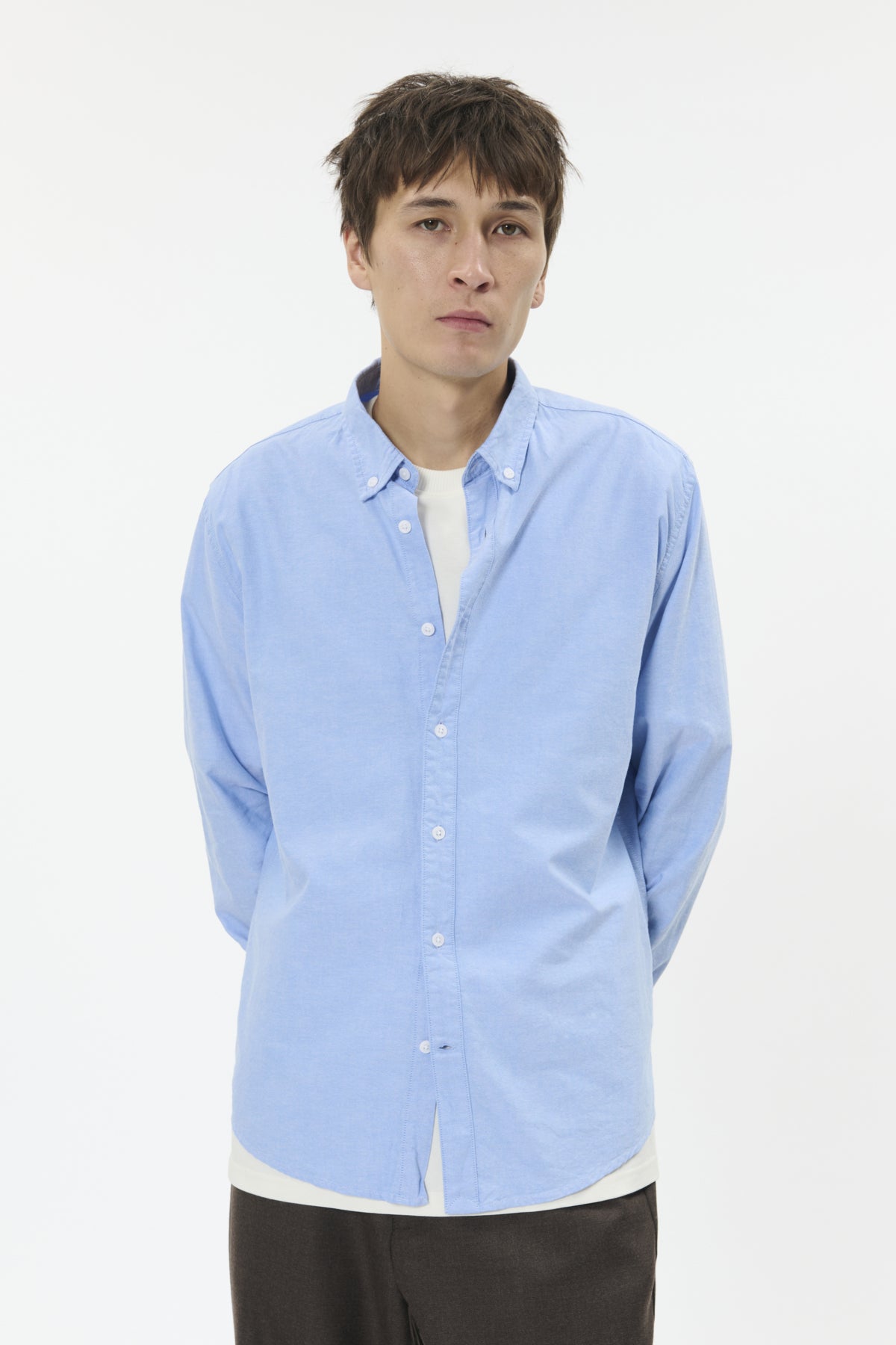 MATINIQUE Miesten Kauluspaita Jude Oxford, Chambrey Blue