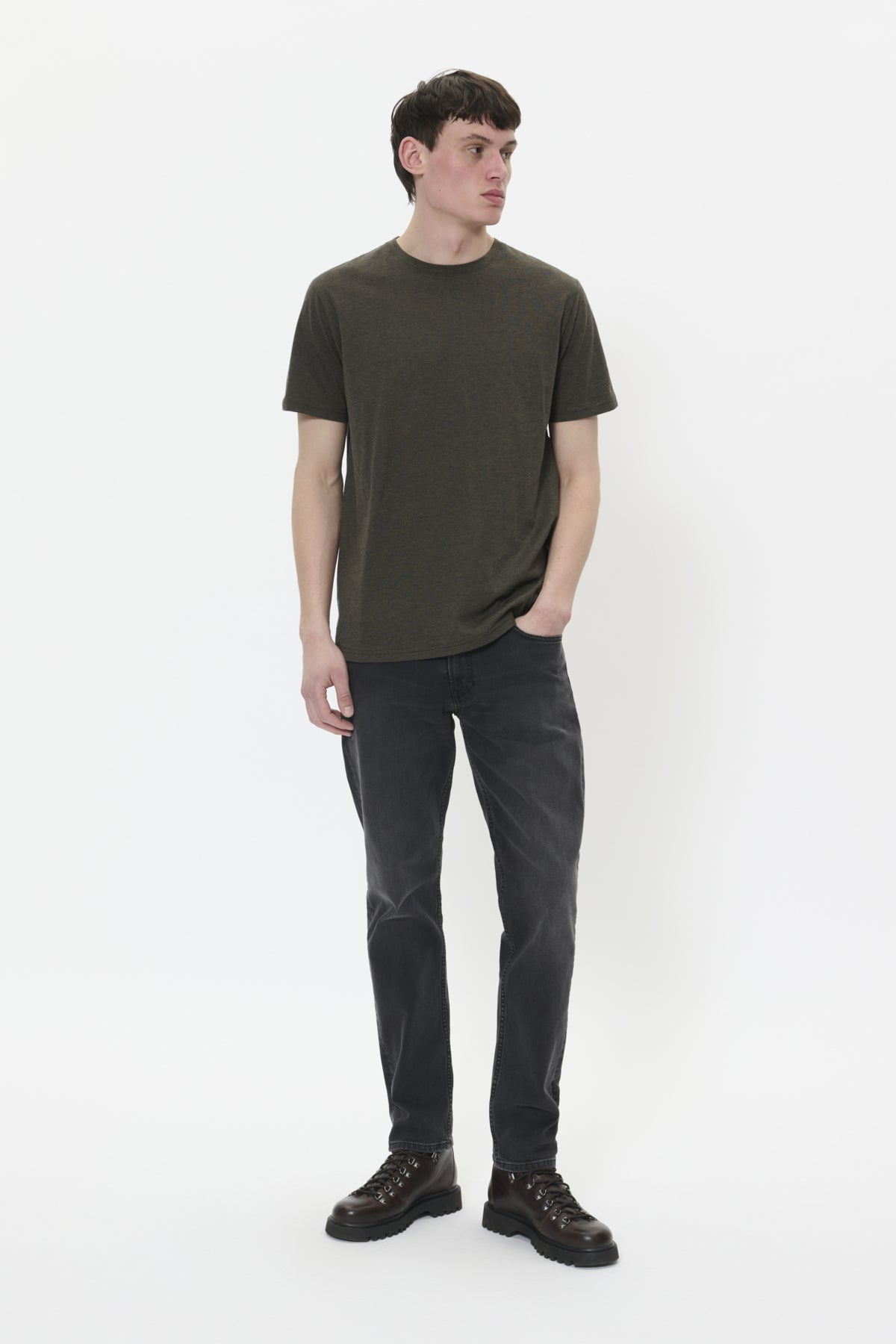 Matinique miesten t-paita Jermane, Olive Night
