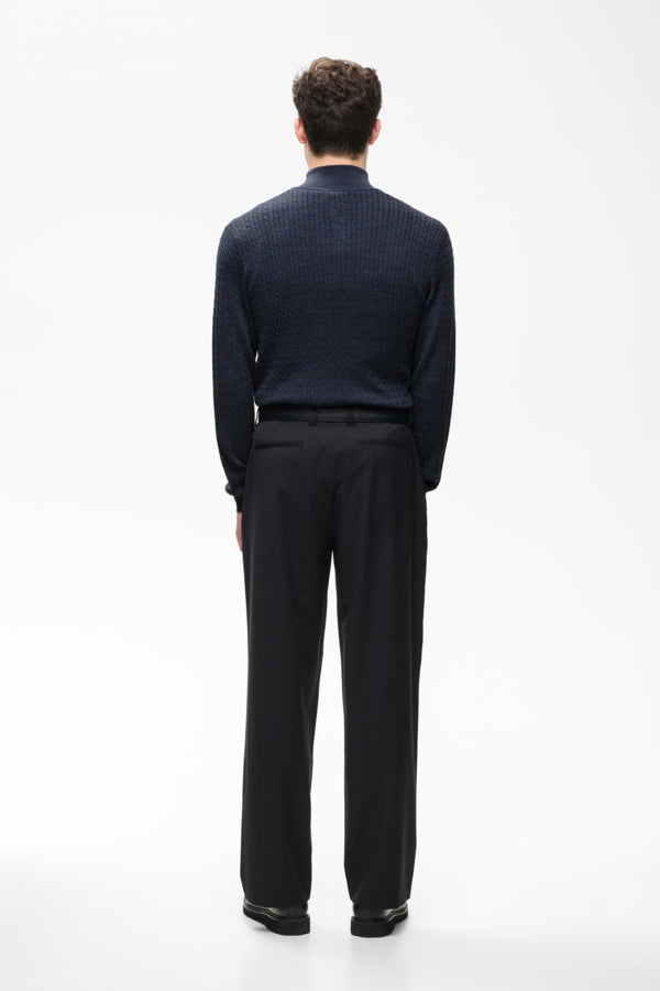Matinique miesten neulepusero Mamason Merino Pullover, Blue Nights Melange