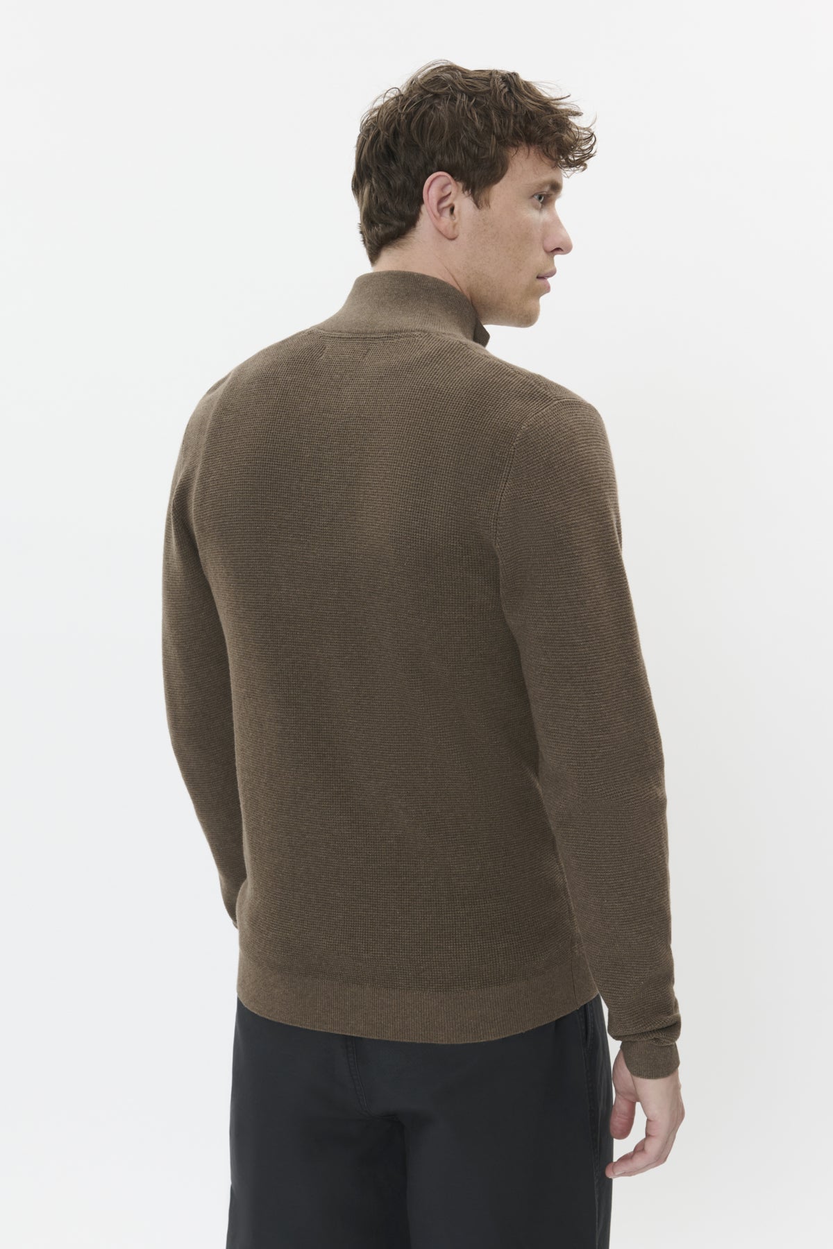 Matinique miesten neuletakki K Malagoon Gardigan, Morel Melange