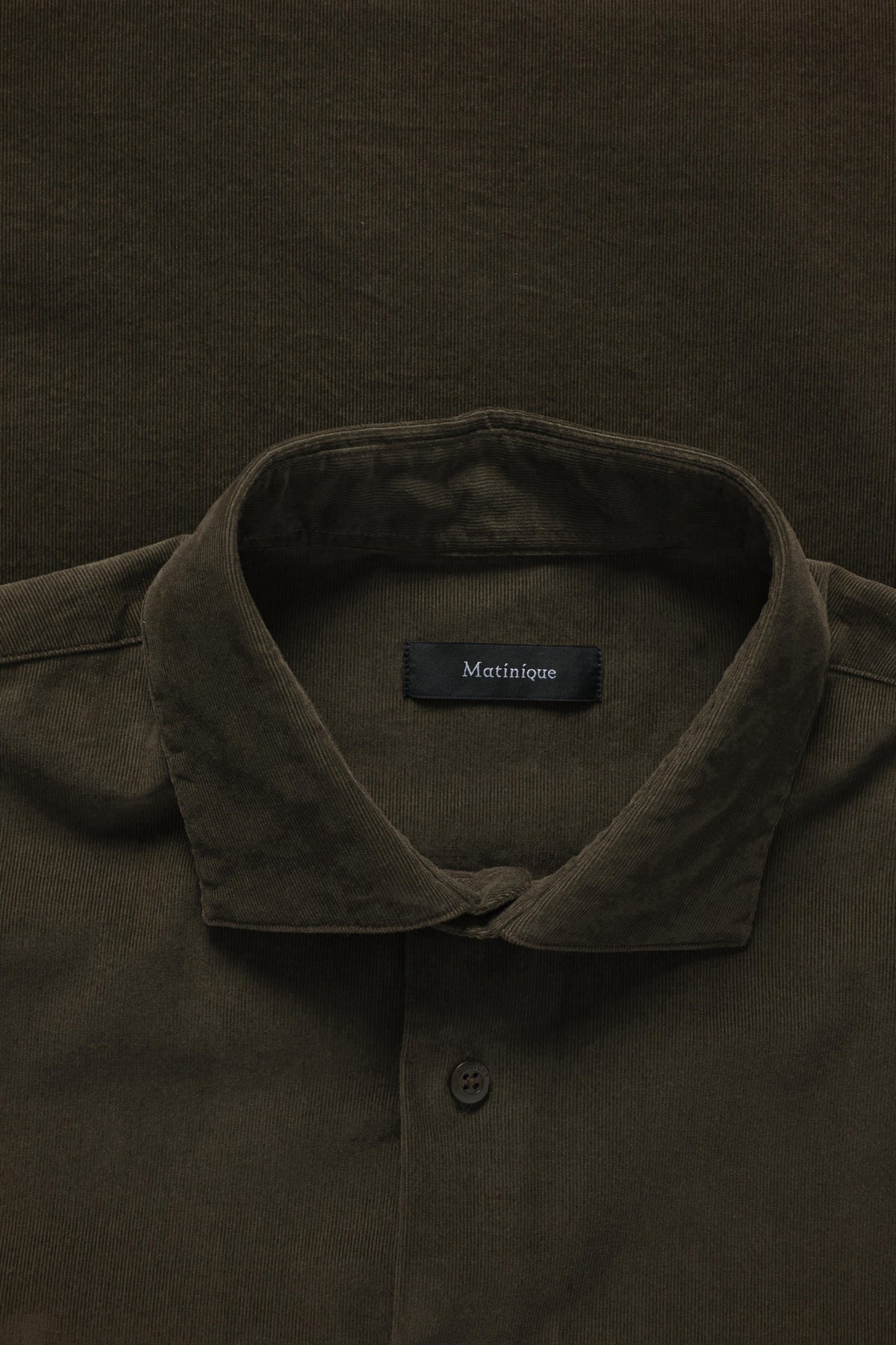 Matinique miesten kauluspaita Mamarc Shirt, Turkish Coffee