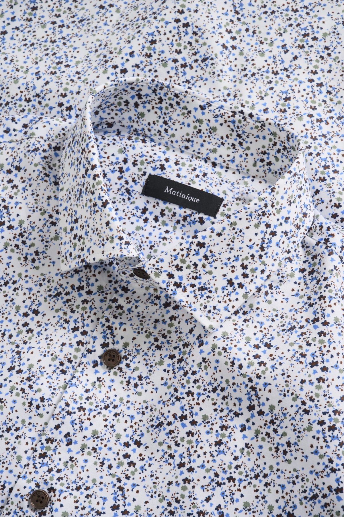 Matinique miesten kauluspaita MATrostol BN Cotton, Off White