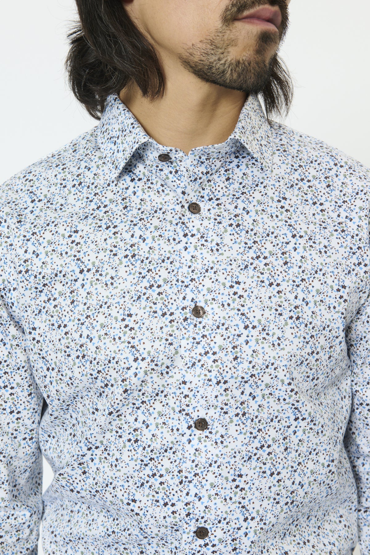 Matinique miesten kauluspaita MATrostol BN Cotton, Off White