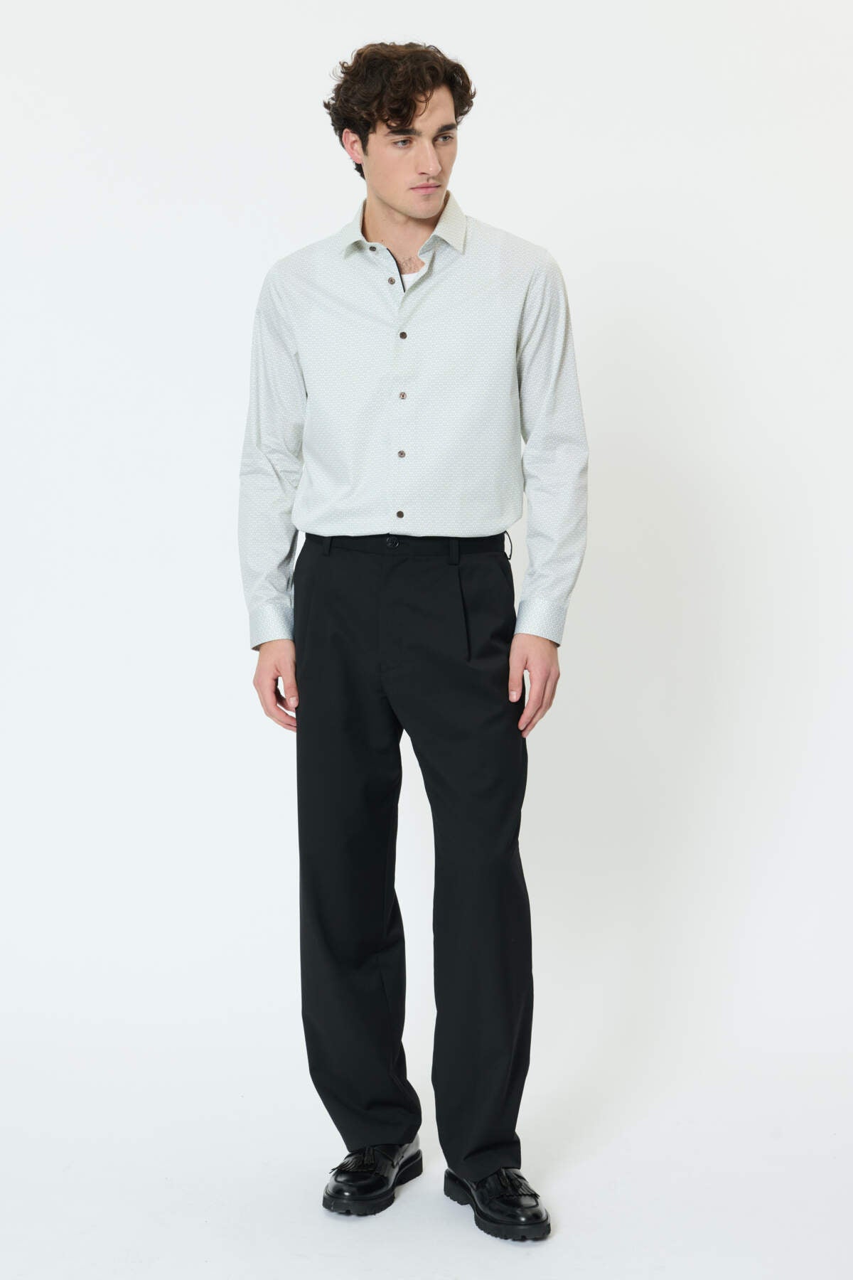 Matinique miesten kauluspaita MATrostol BN Cotton, White