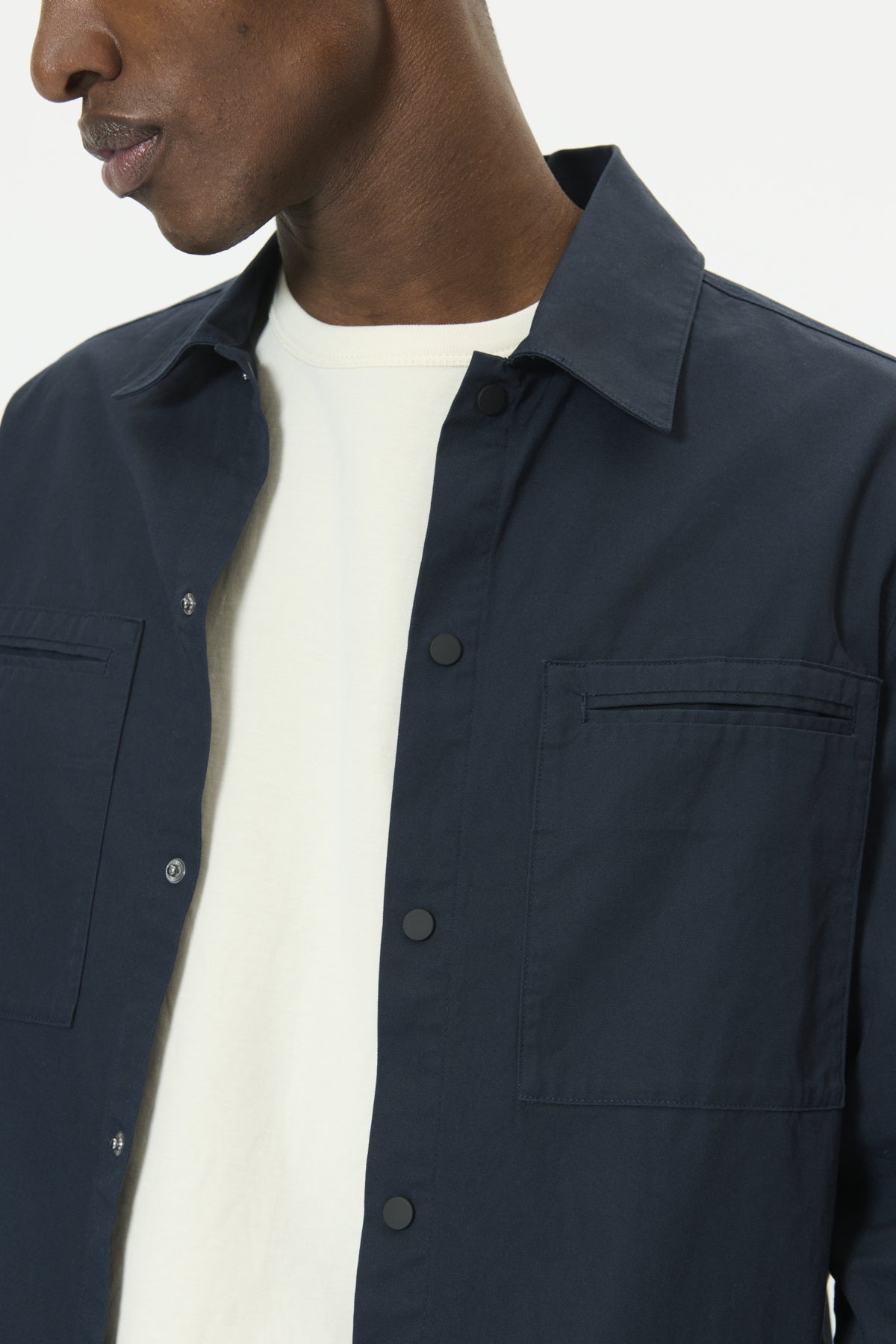 Matinique miesten paitatakki MASolomon Overshirt Jacket, Dark Navy