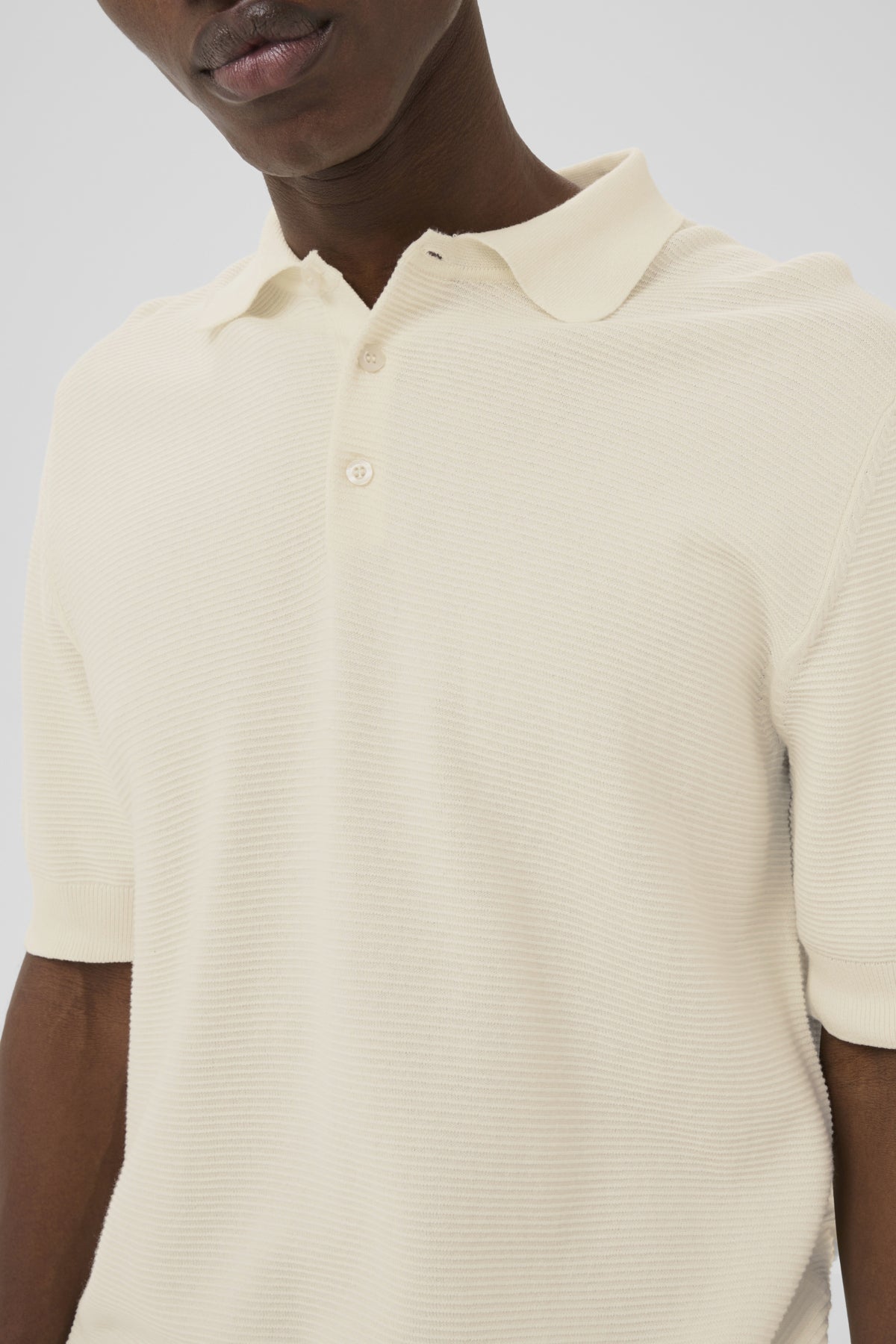 Matinique miesten pikeepaita MaPolo BB, Off White