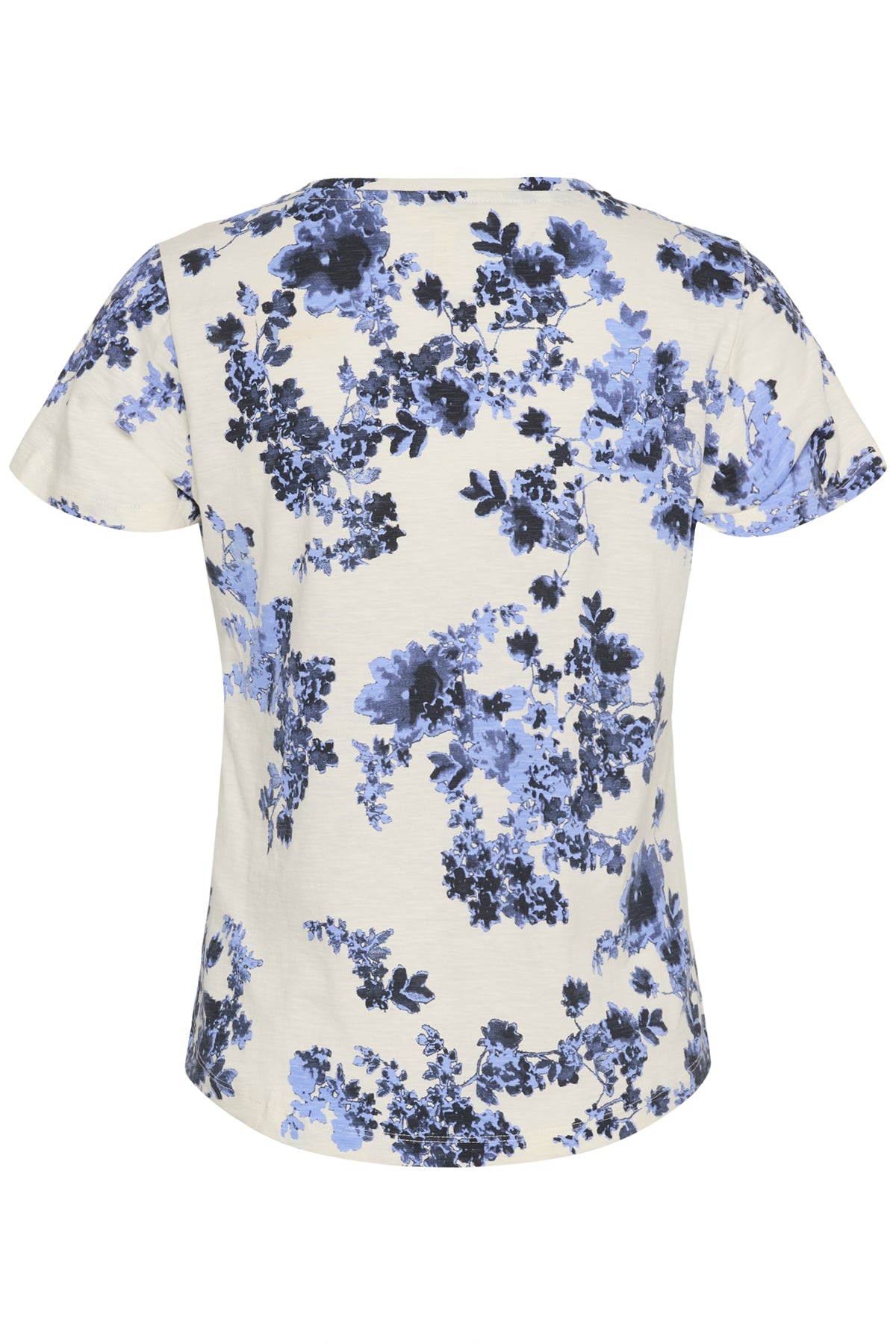 Part Two naisten t-paita Gesinas T-shirt, Blue Shadow Flower