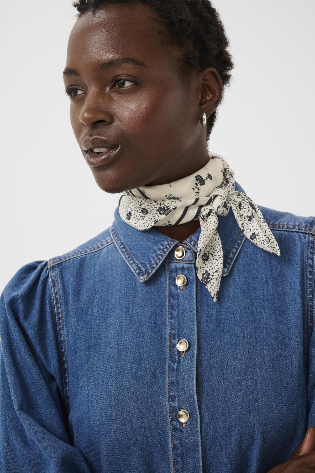 Part Two naisten huivi PhiPW SC, Whispering White Fra