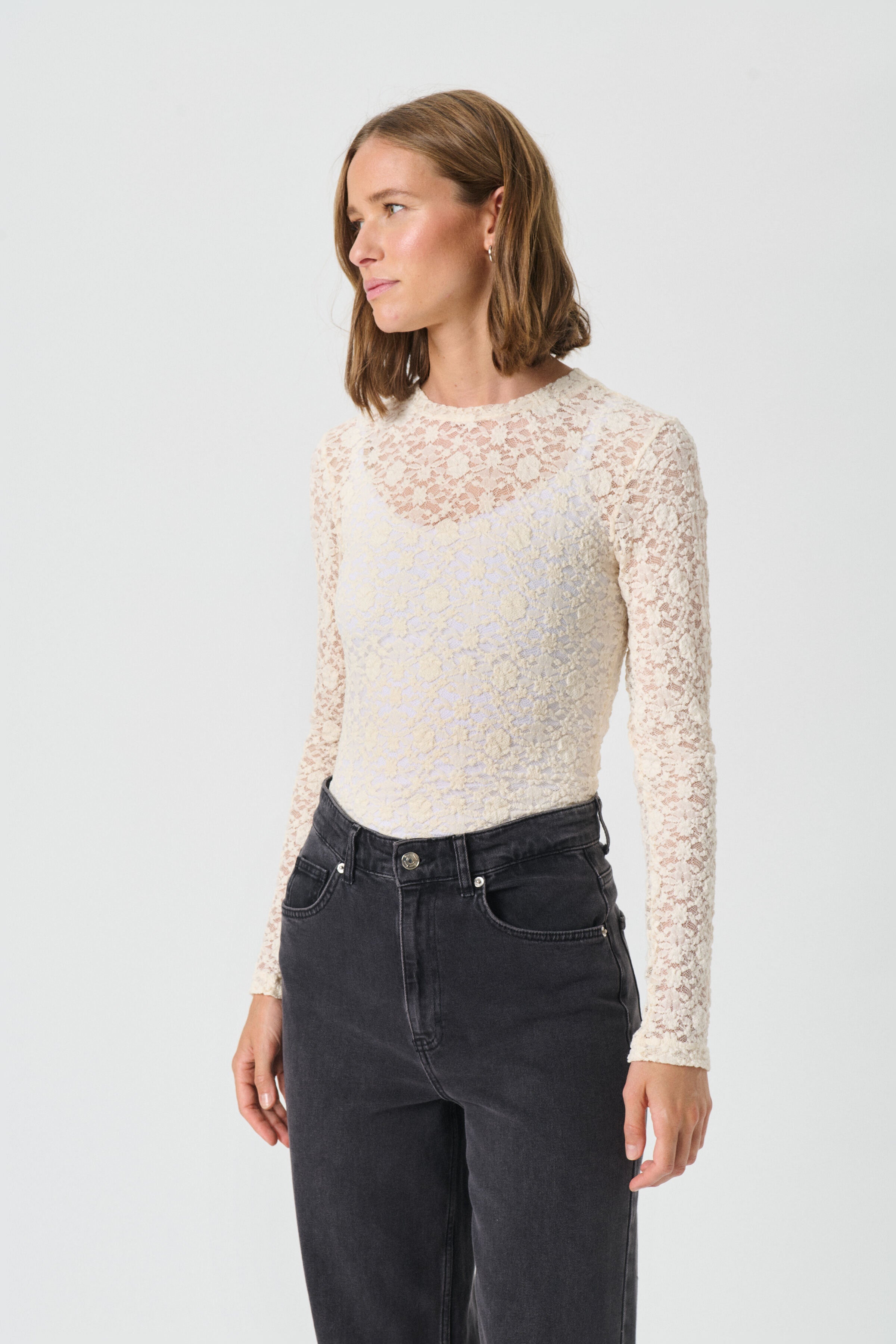 Part Two naisten paita VenetiaPW TS, whitecap gray