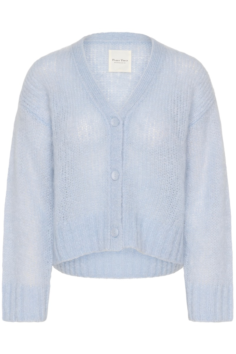 Part Two naisten neuletakki ZendayaPW, Gray Dawn - Blue