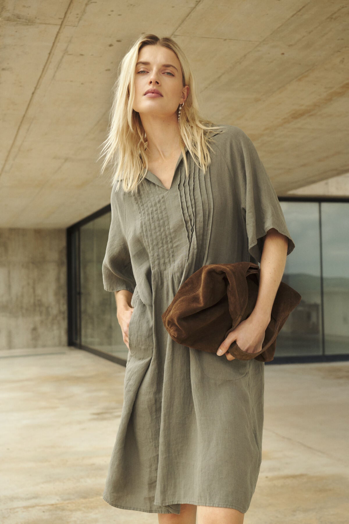 Part Two naisten mekko AylaPW DR, Smokey Olive