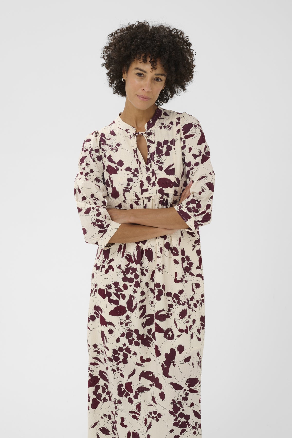 Part Two mekko AlessaPW DR, Fig Artflower Print