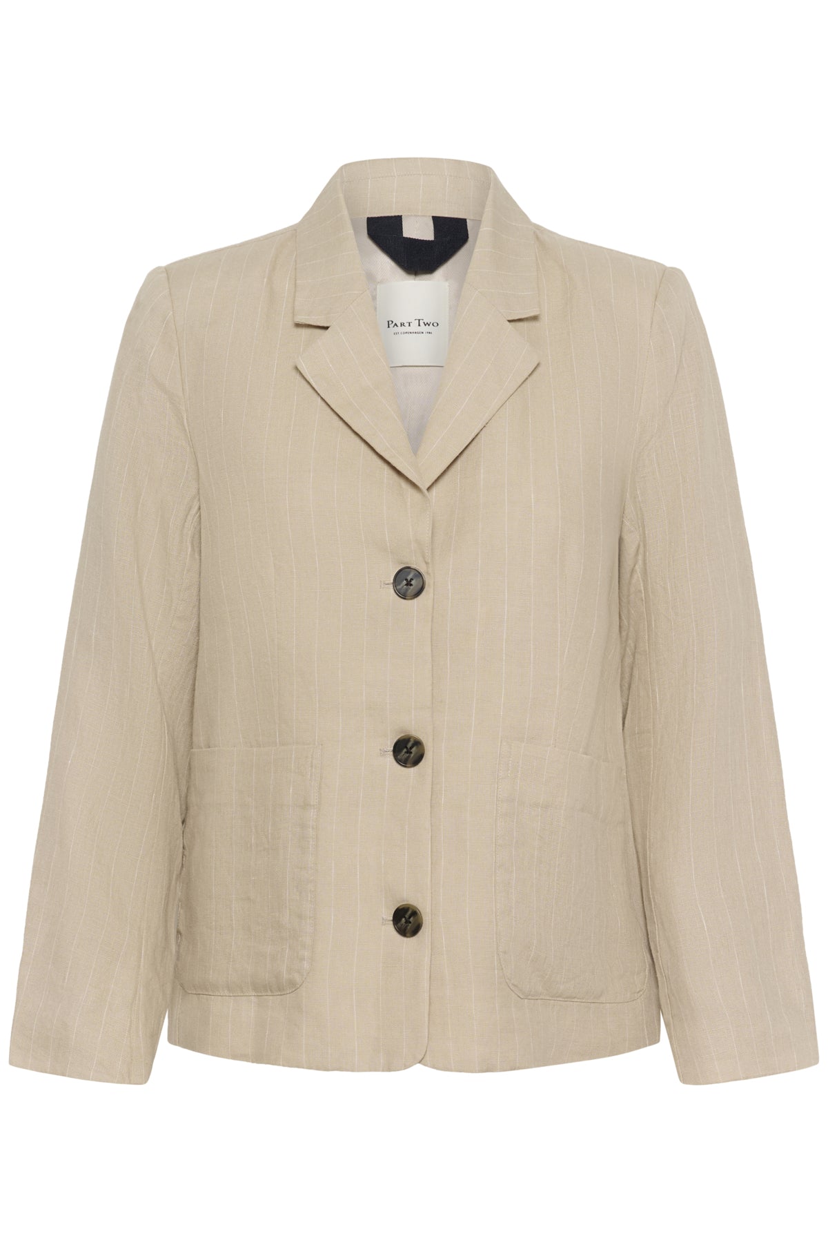 Part Two naisten bleiseri AlitaPW Blazer, Neutral Pinstripe