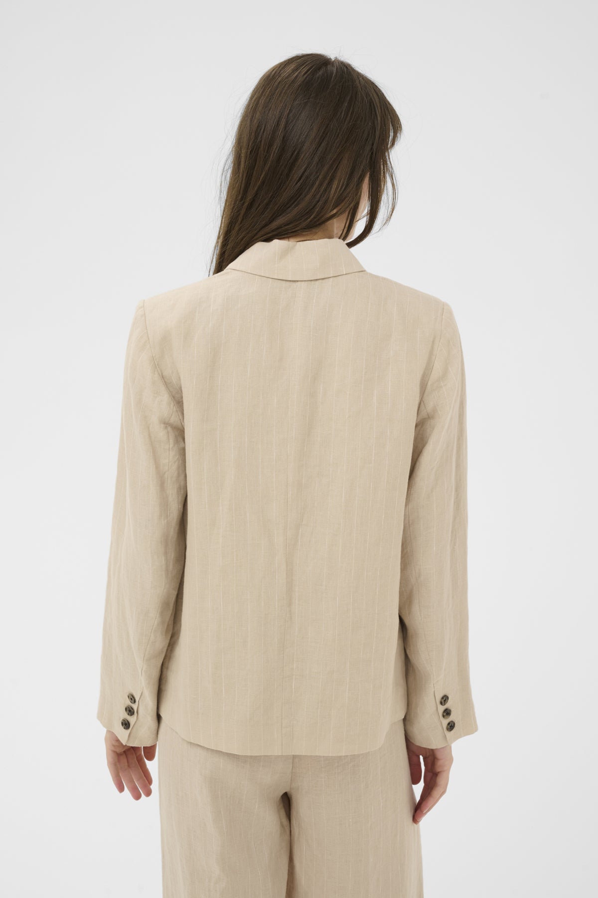 Part Two naisten bleiseri AlitaPW Blazer, Neutral Pinstripe