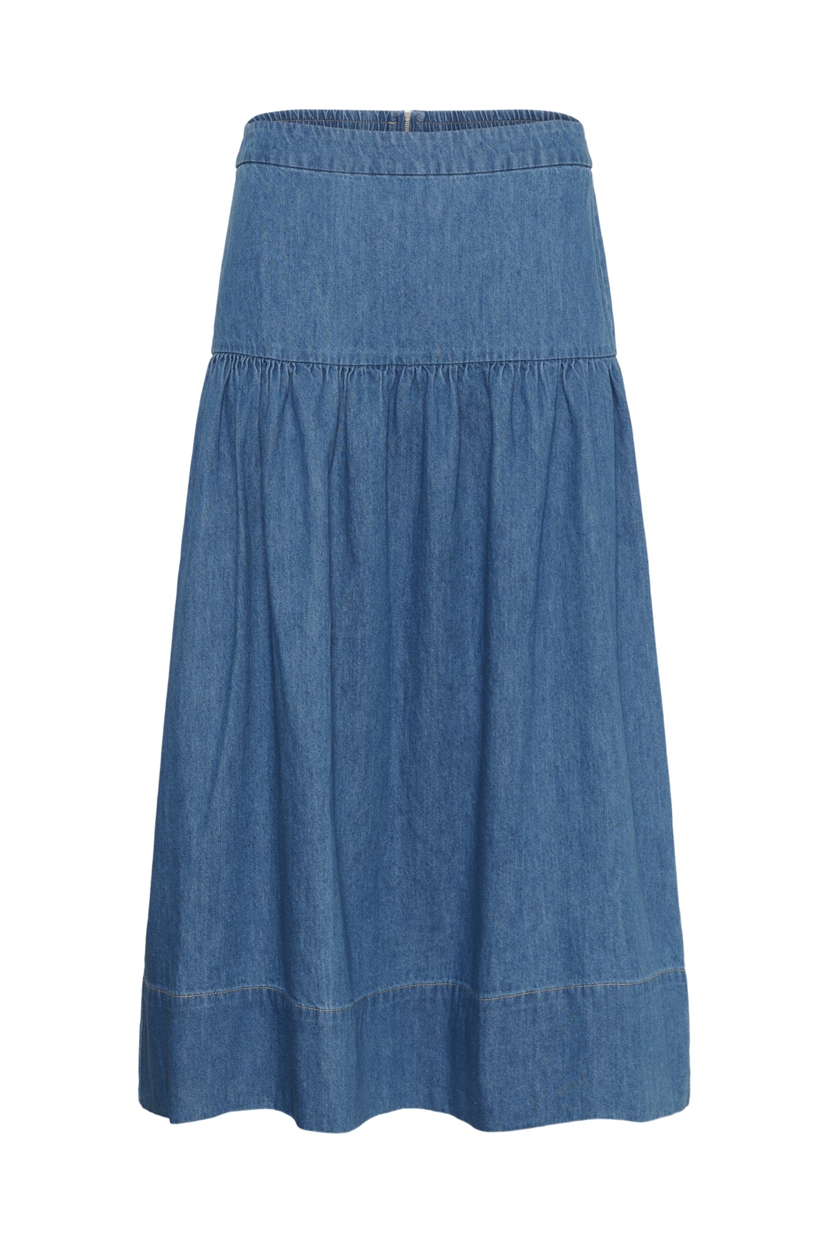 Part Two naisten hame NelliaPW SK, Medium Blue Denim