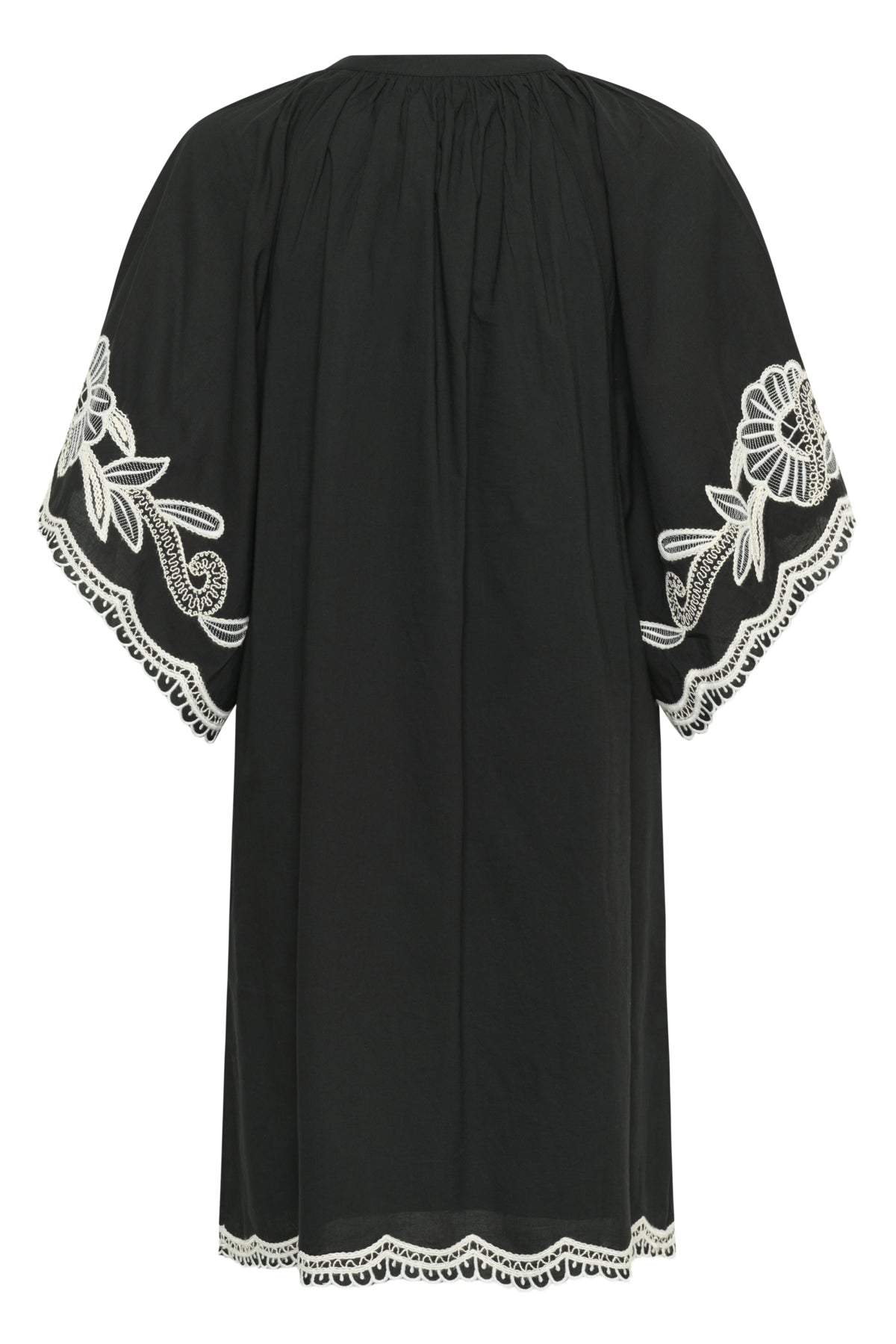 Part Two mekko Breannapw Dr, Black W offwhite emb