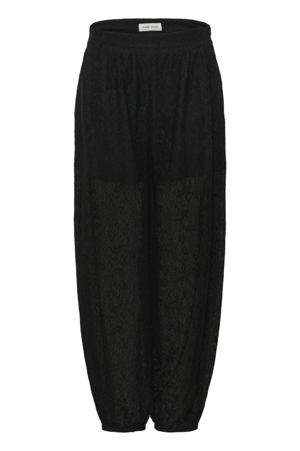 Part Two naisten housut DechenPW Pants, musta