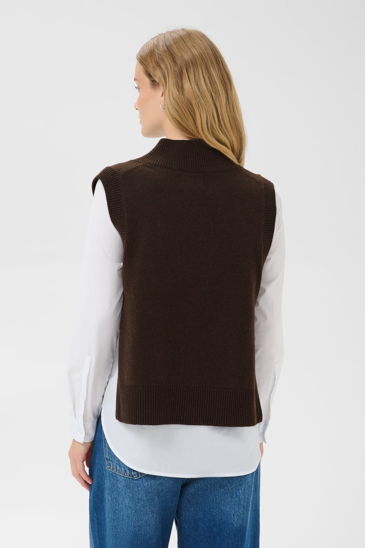 Part Two naisten neuleliivi DuhaPW Waistcoat, Mole