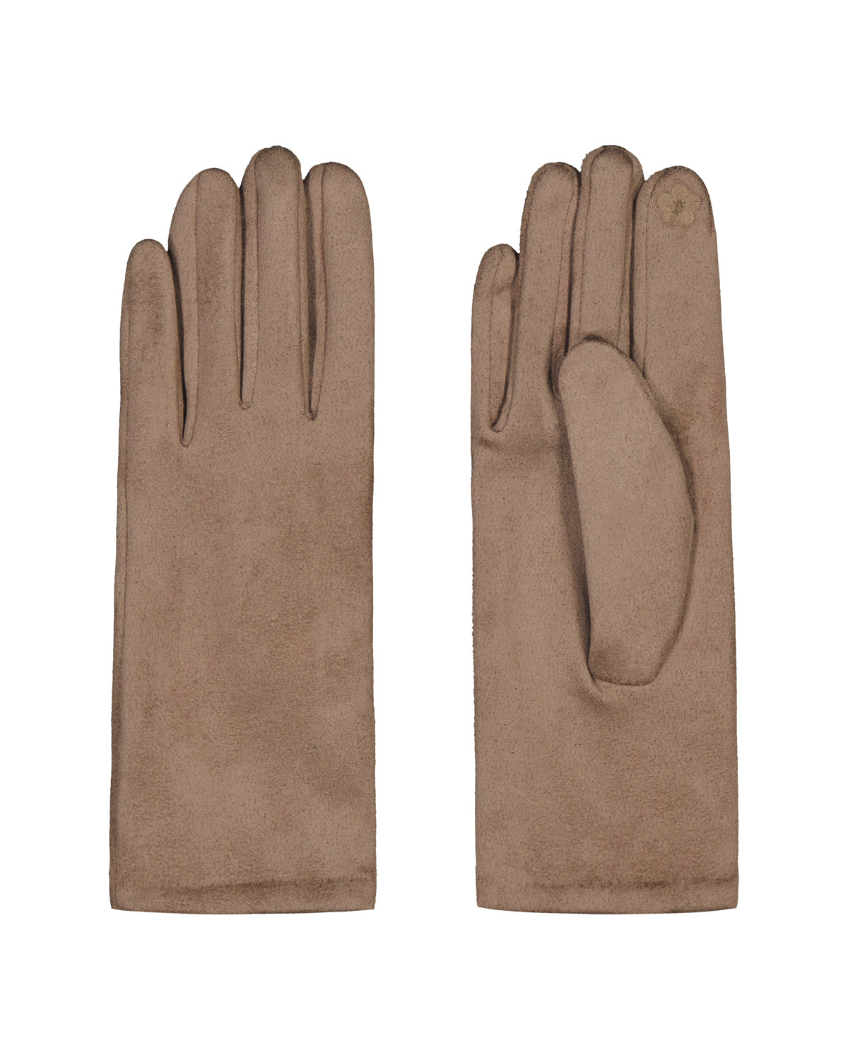 Klement naisten käsineet Lina Käsine, ruskeanharmaa