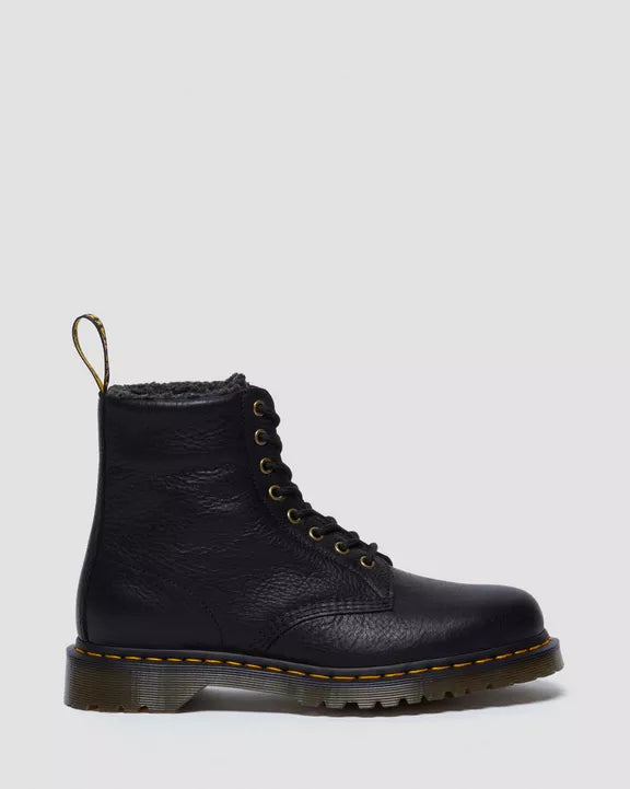 Dr. Martens Miesten Kengät, 1460 WARM LINED GRIZZLY -maiharit Musta
