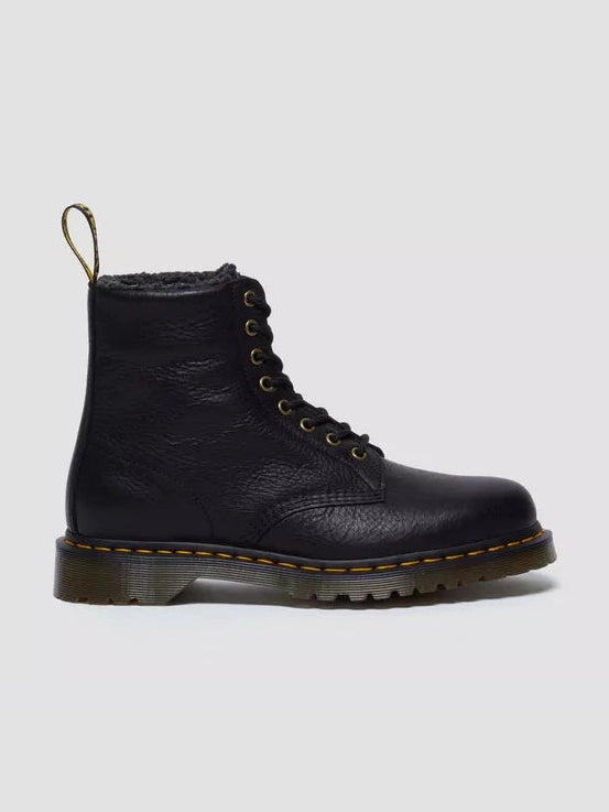 Dr. Martens Miesten Kengät, 1460 WARM LINED GRIZZLY -maiharit Musta