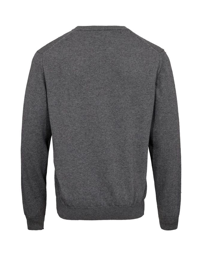 Gino Marcello miesten neulepusero Knit Crewneck, harmaa