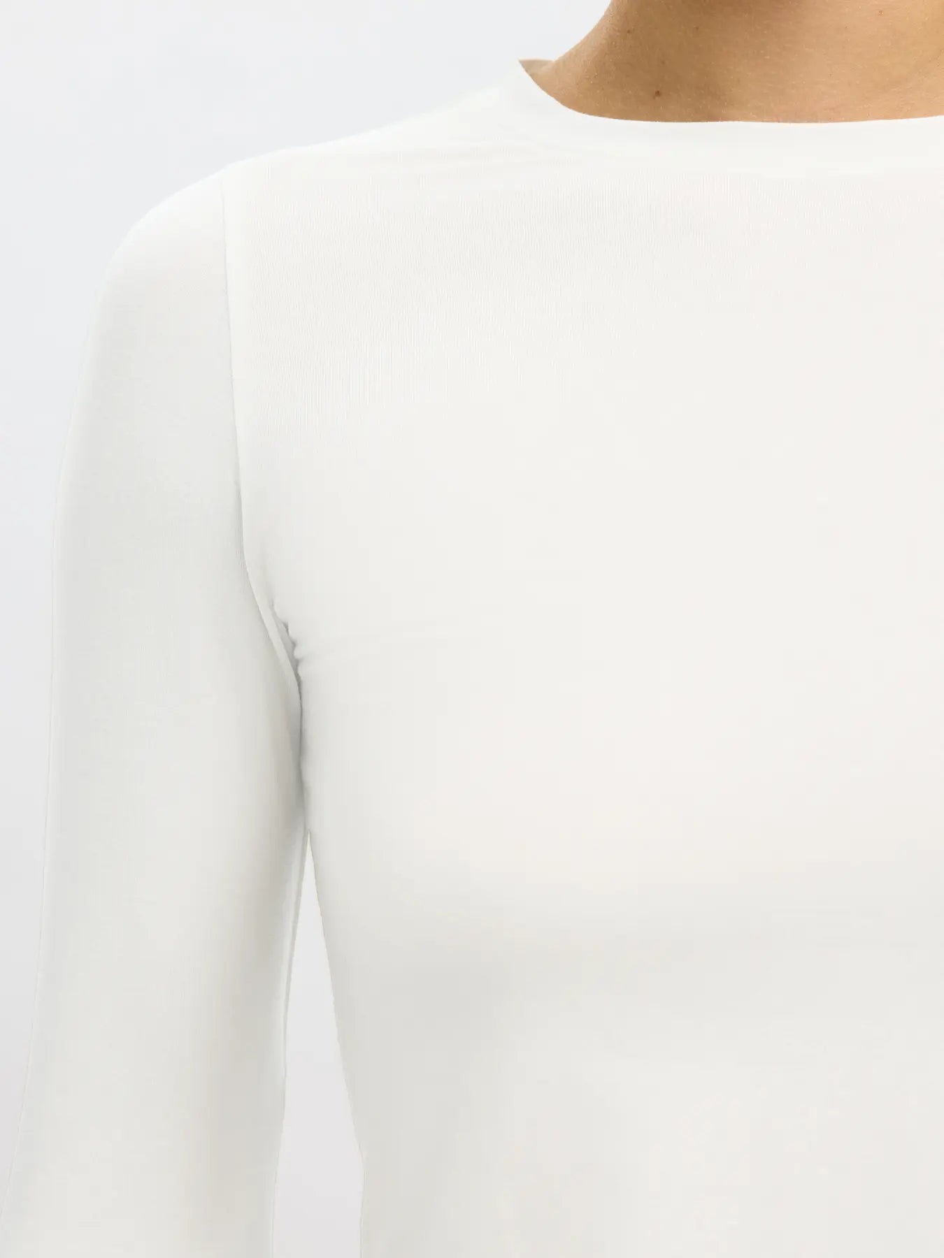 SLFMANJA LS O-NECK NOOS Snow White