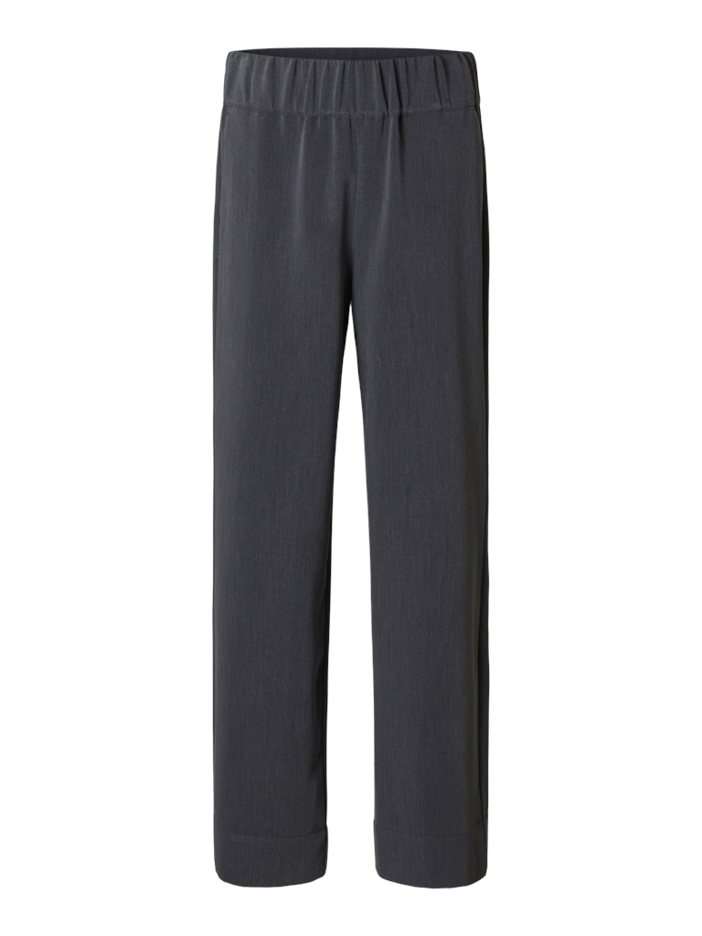 SLFPATRICIA MW WIDE PANT B Medium Grey Melange