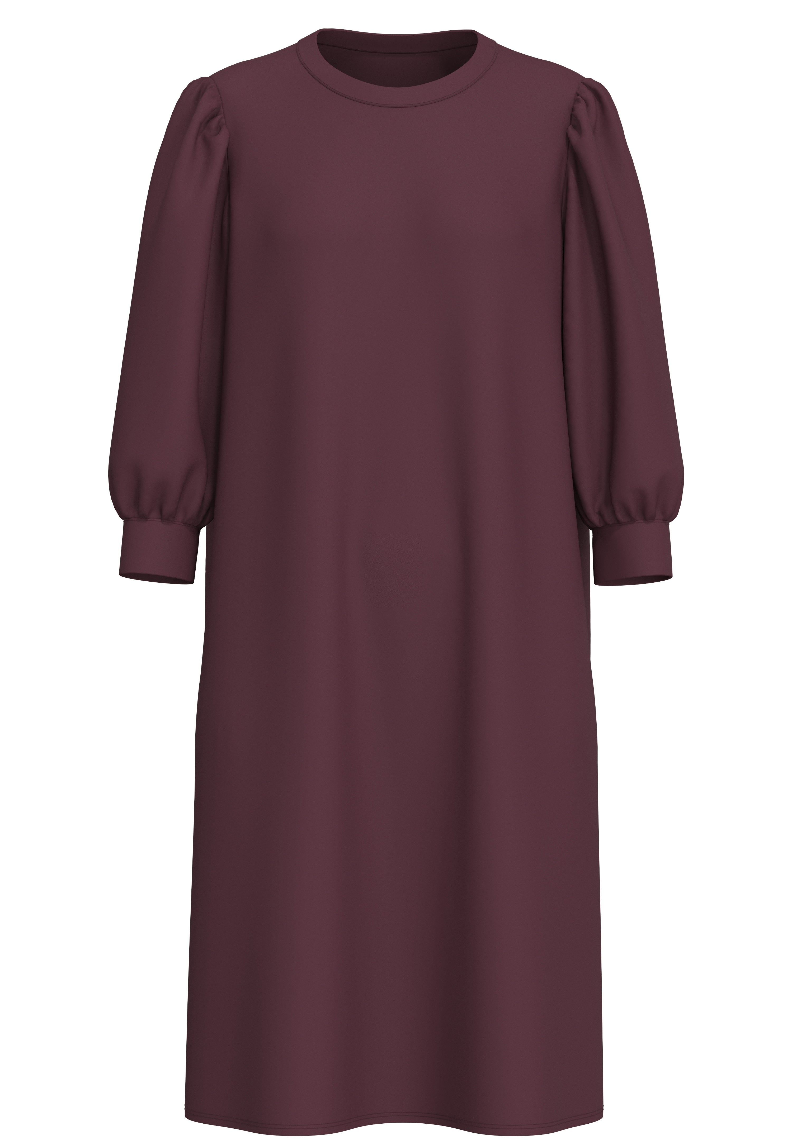 SLFTENNY 3/4 SHORT SWEAT DRESS NOOS VIININPUNAINEN