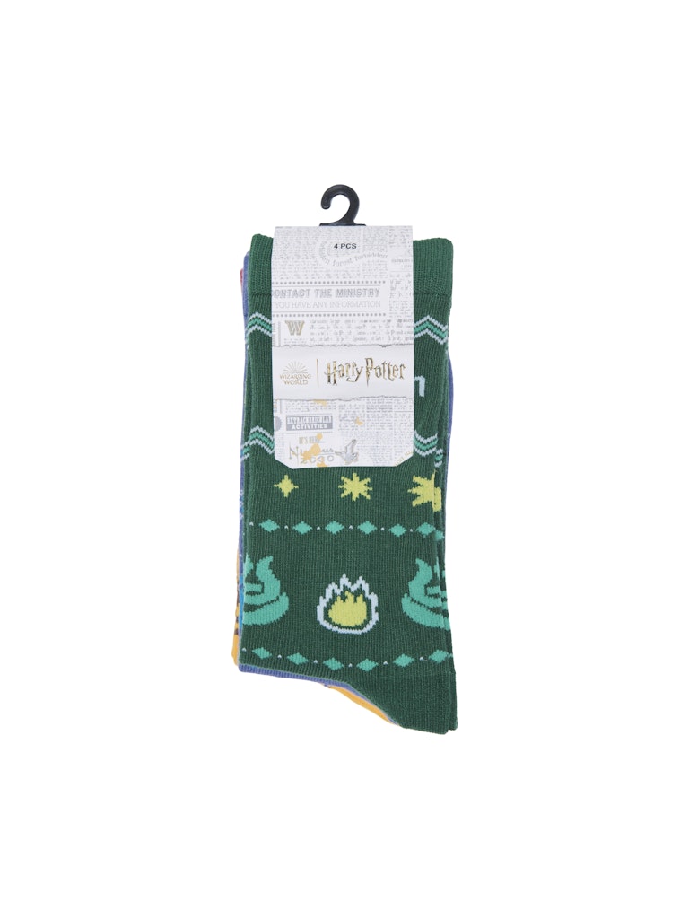 Only and Sons miesten sukat, ONSXMAS BOX 4-PACK SOCKS HP Pompeian Red