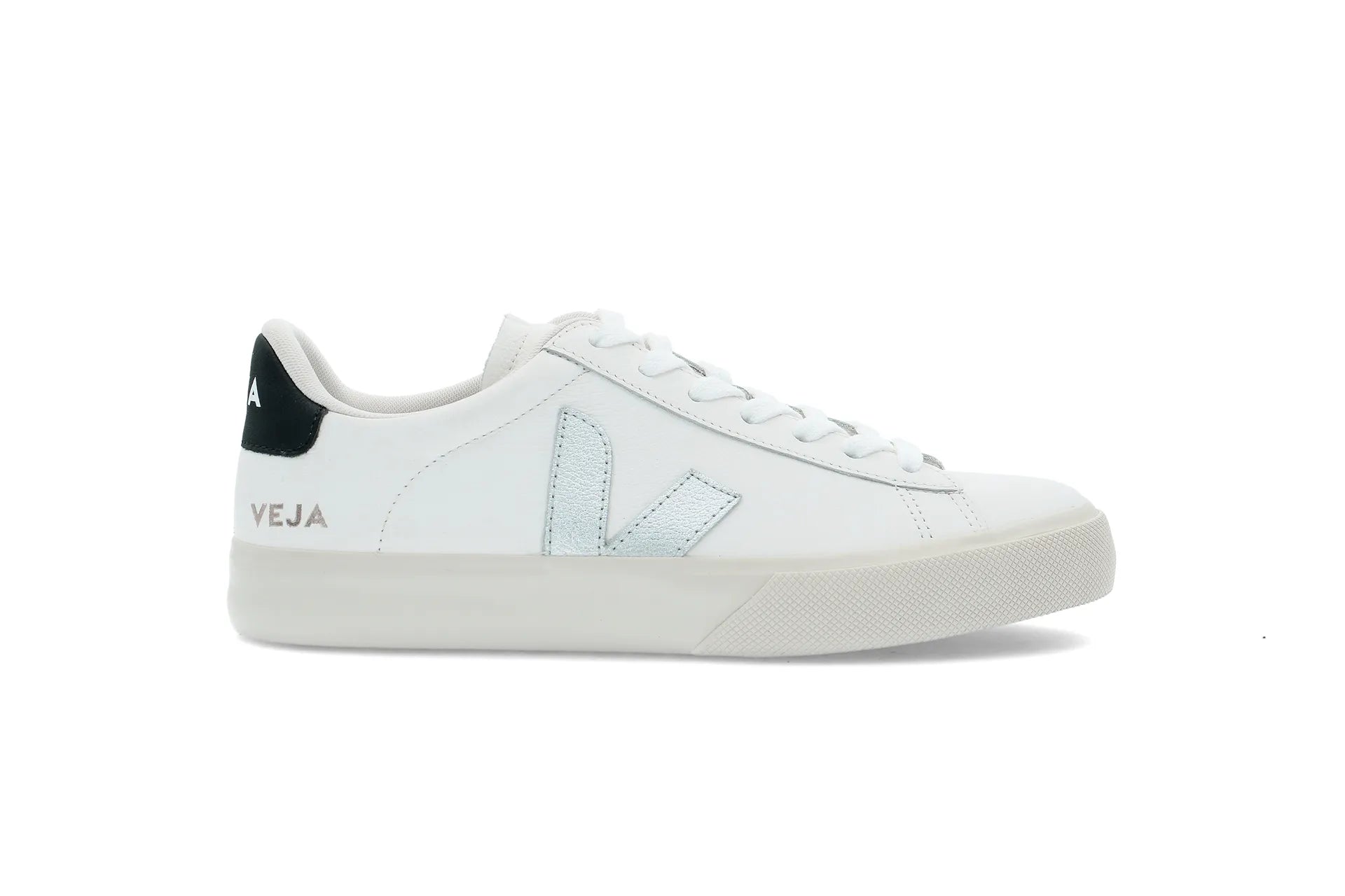 Veja naisten tennarit Campo White Silver Black, Valkoinen