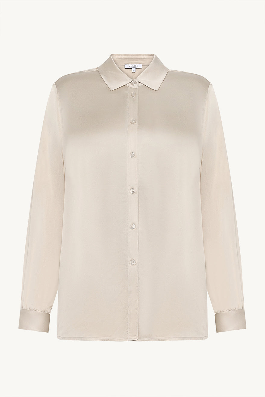 Claire naisten paitapusero Sabrina, hiekka