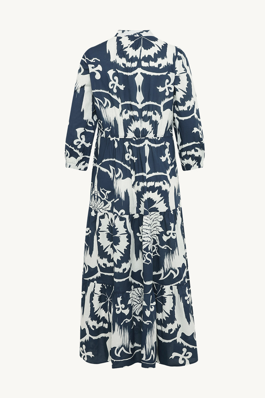 Claire mekko Kensi Dress, sininen kuosi