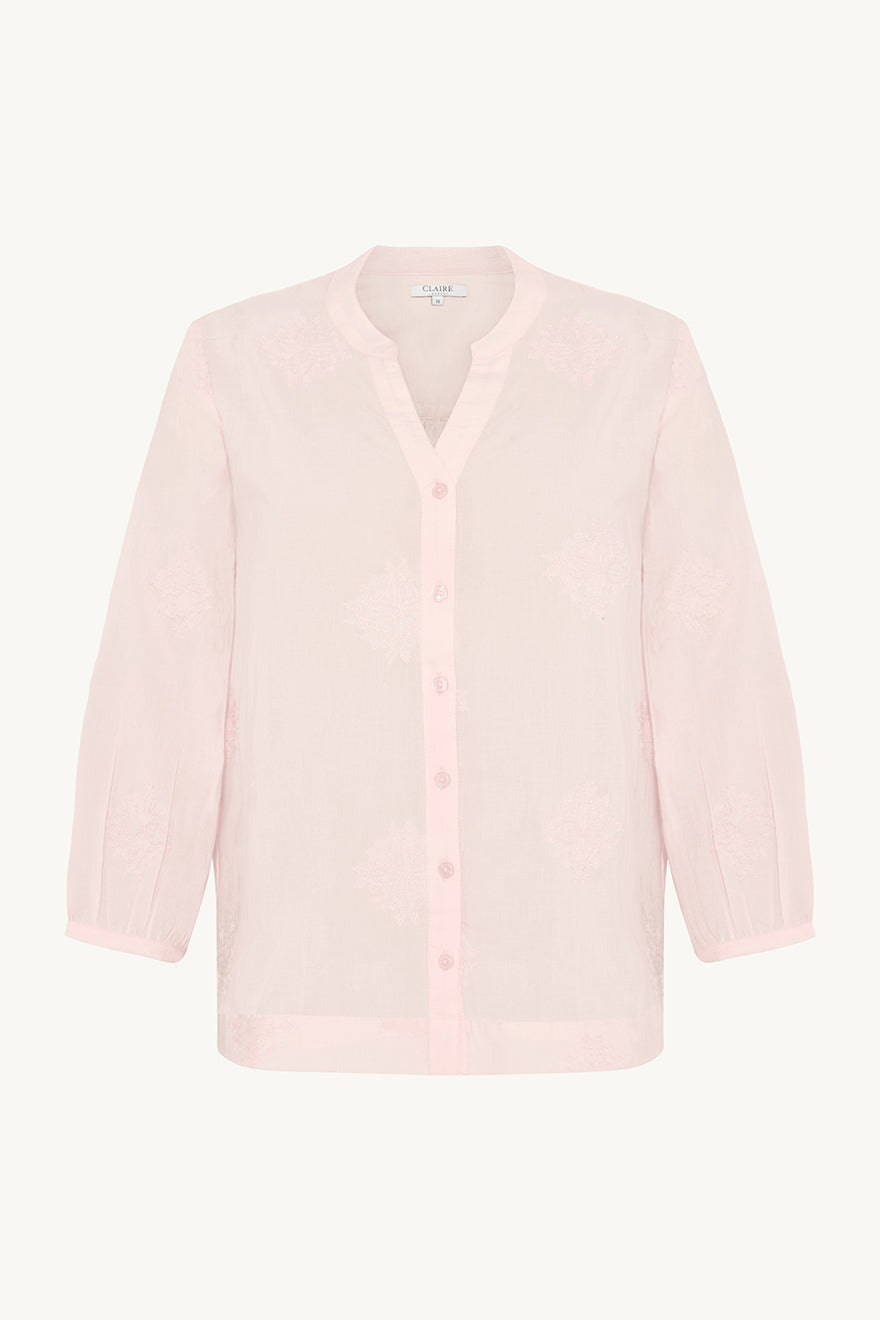 Claire naisten pusero Safira Blouse, vaaleanpunainen