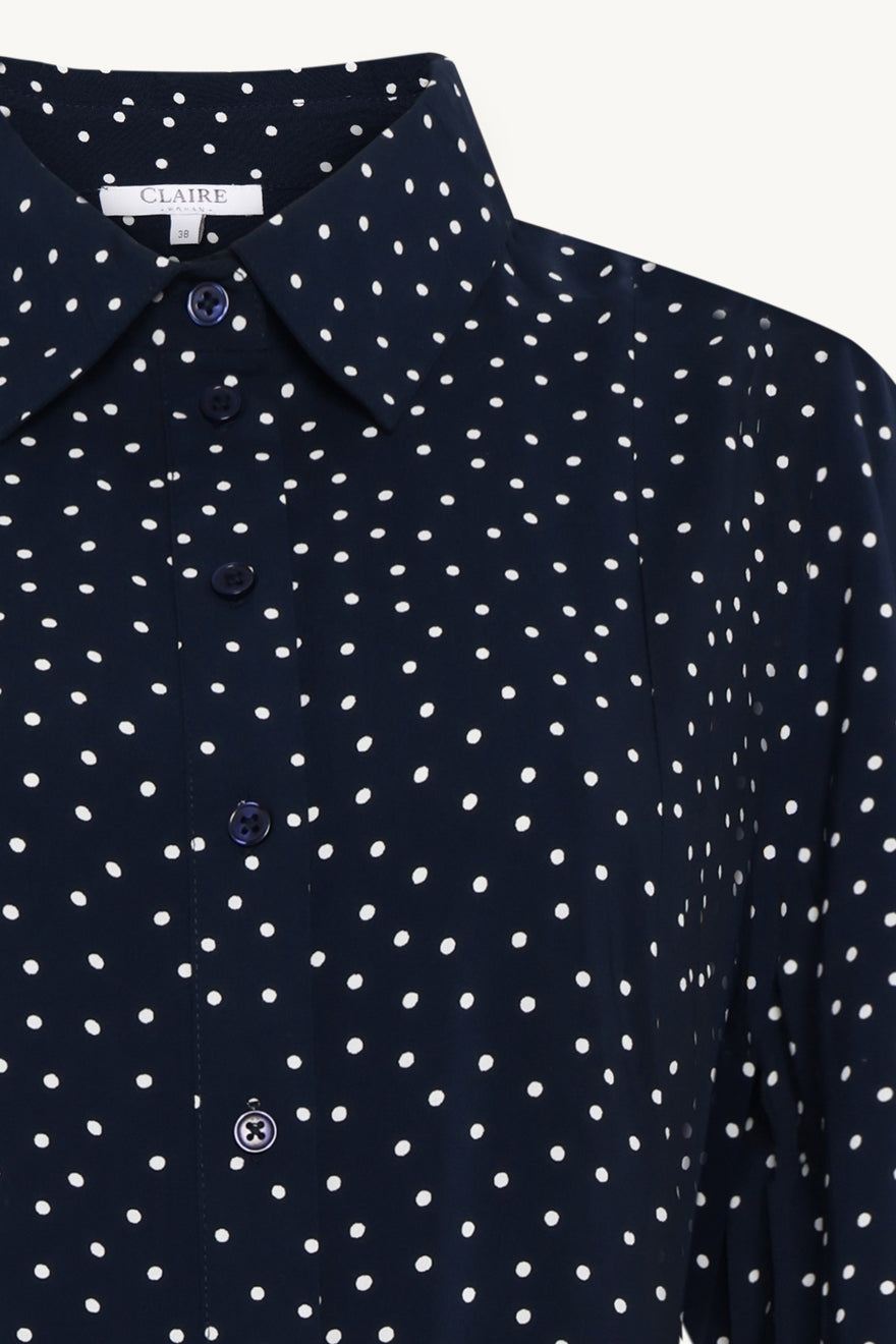 Claire mekko Kamila Dress, sininen kuosi