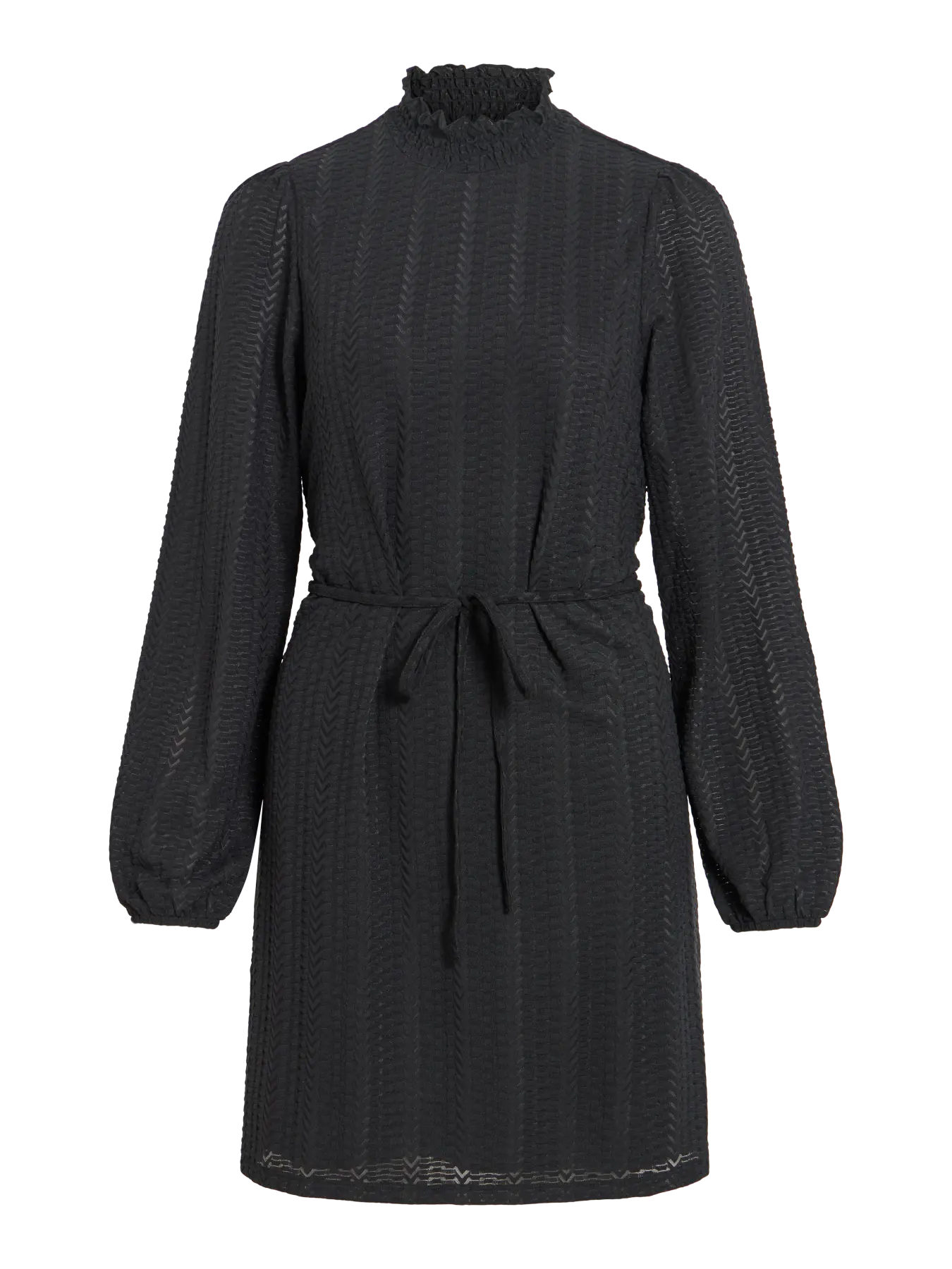 Vila naisten mekko Vilyri Smock Dress, Black Beauty