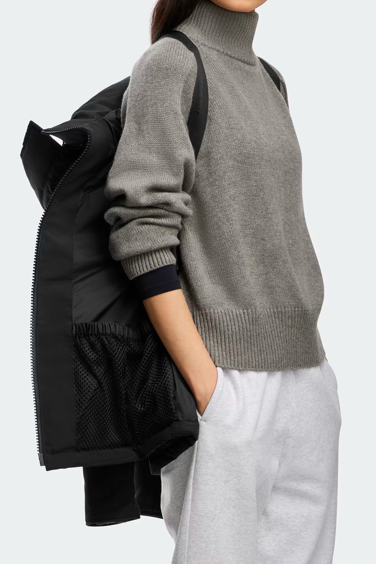 Canada Goose naisten takki Chelsea Parka Black Label, musta