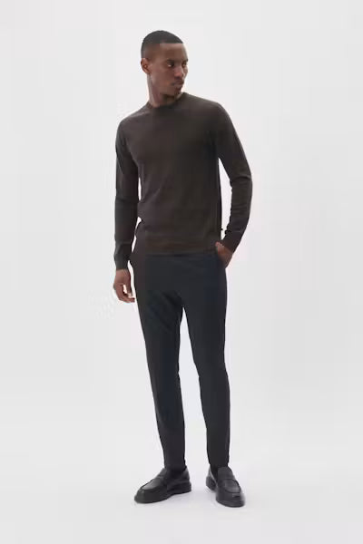 Matinique miesten neulepusero Margrate, Dark Brown