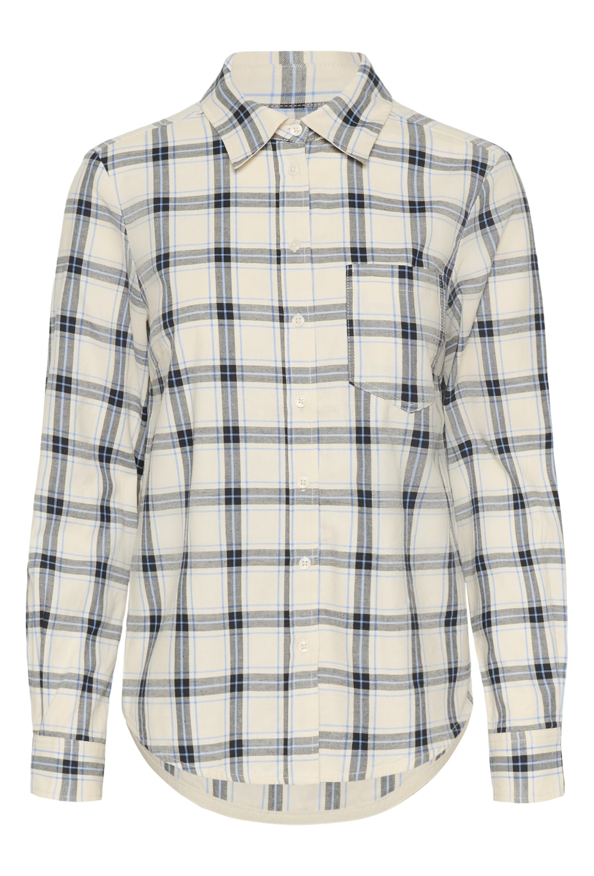 Part Two naisten paitapusero K-Yanapw SH, Navy Check