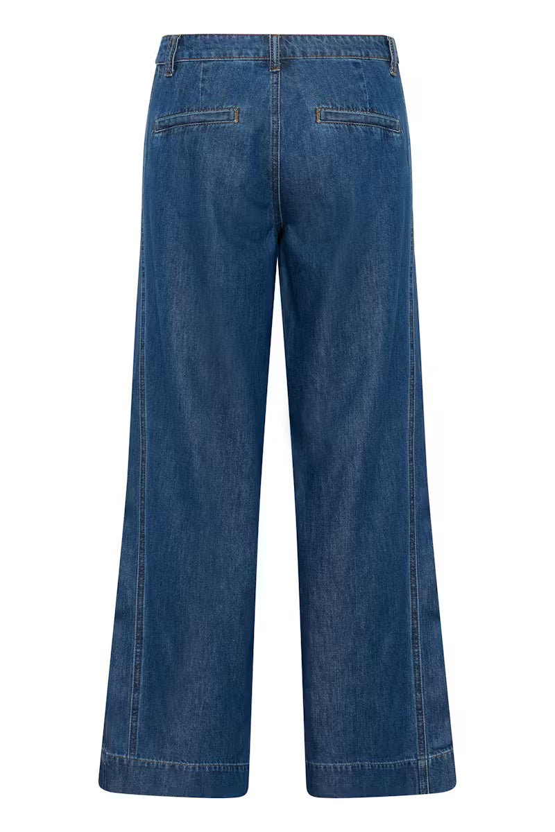 My Essential Wardrobe naisten farkut HilmaMW 171 X-Wide Pant, vaaleansininen