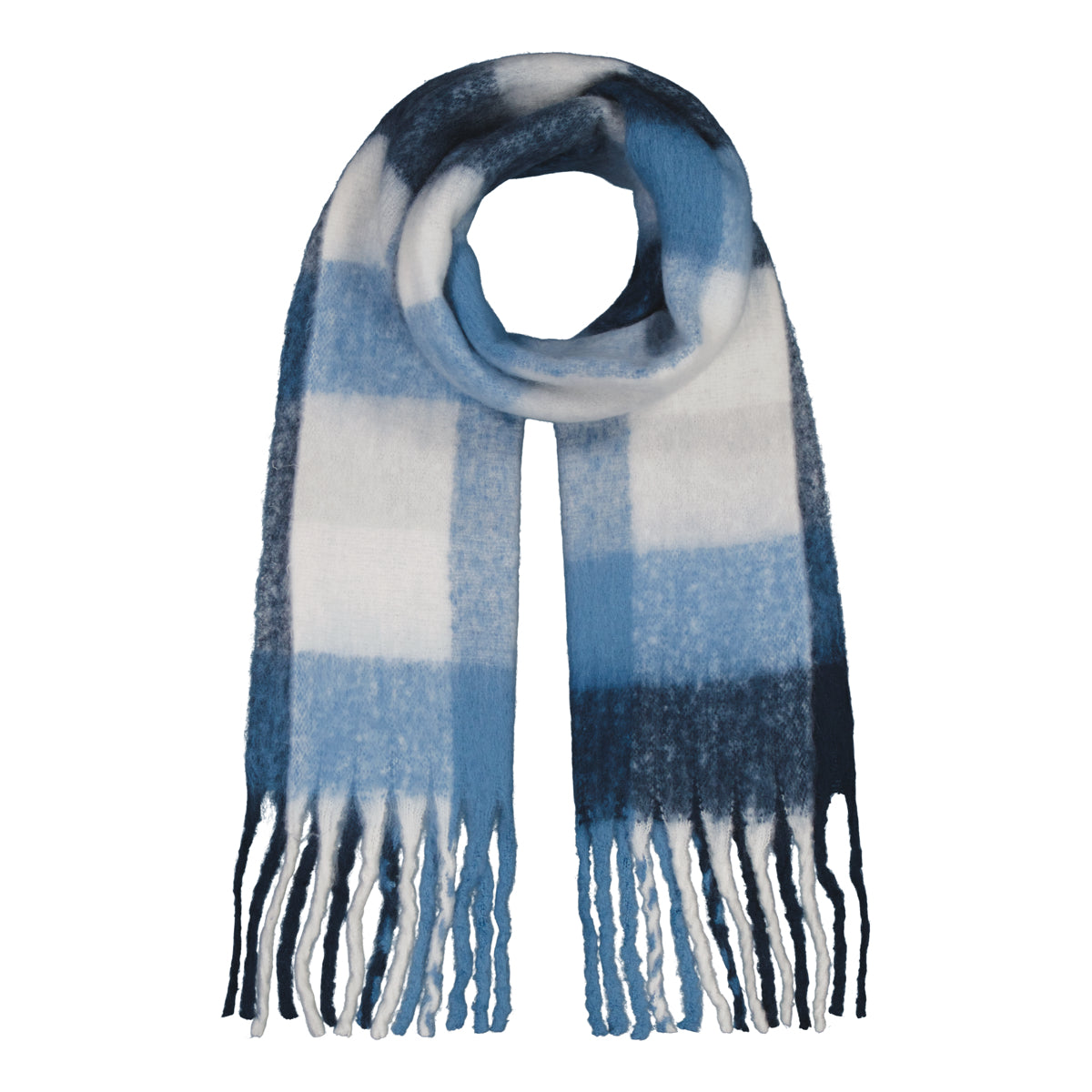 Klement naisten huivi Muffy huivi, sininen ruutu