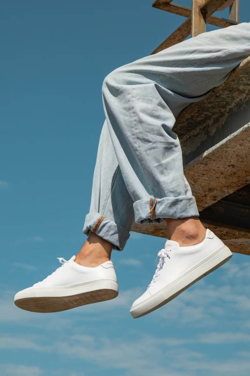 Sneaky Steve miesten lenkkarit, Moore SNEAKER Valkoinen